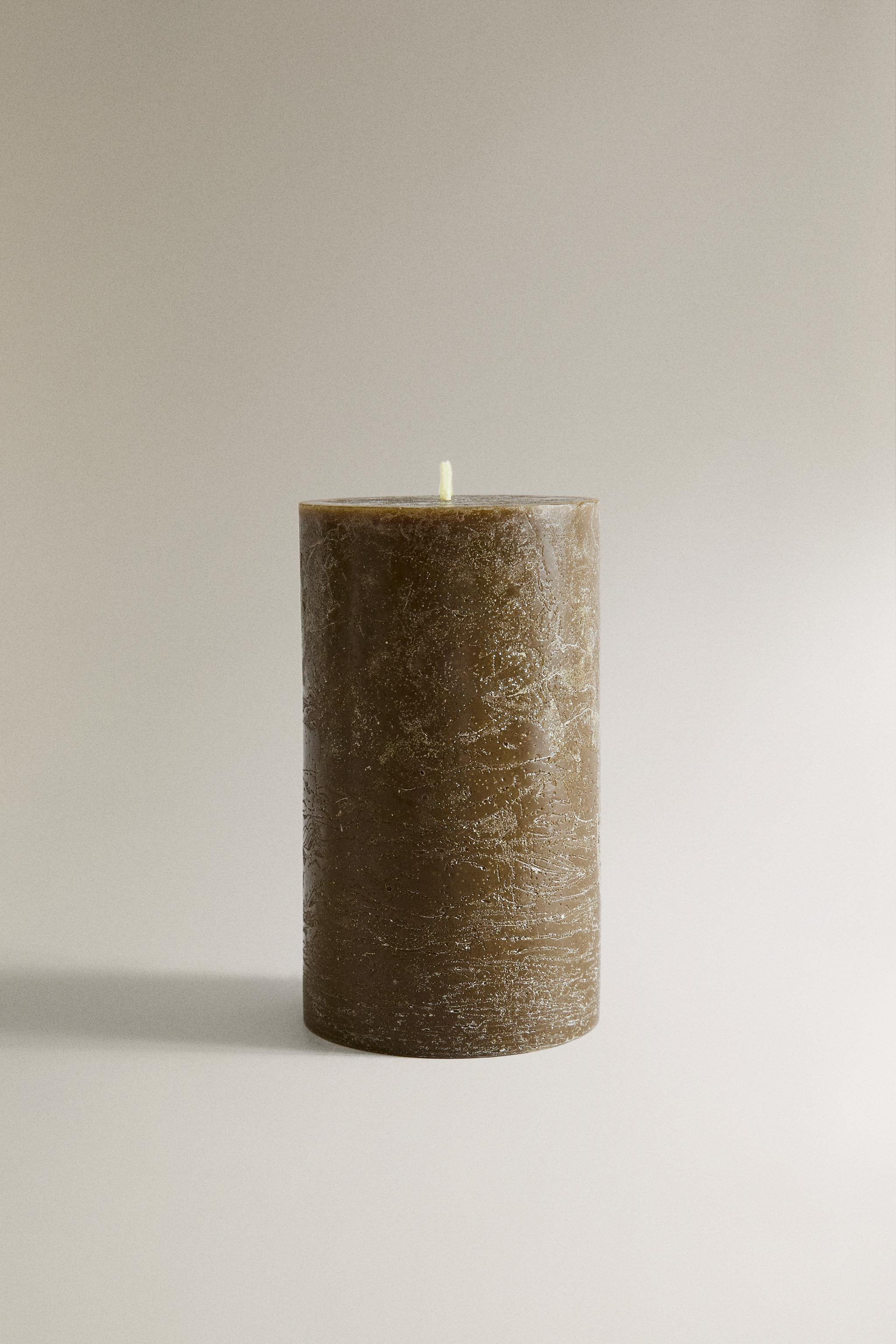 LARGE CYLINDRICAL CHIMNEY SCENTED CANDLE Zara Home