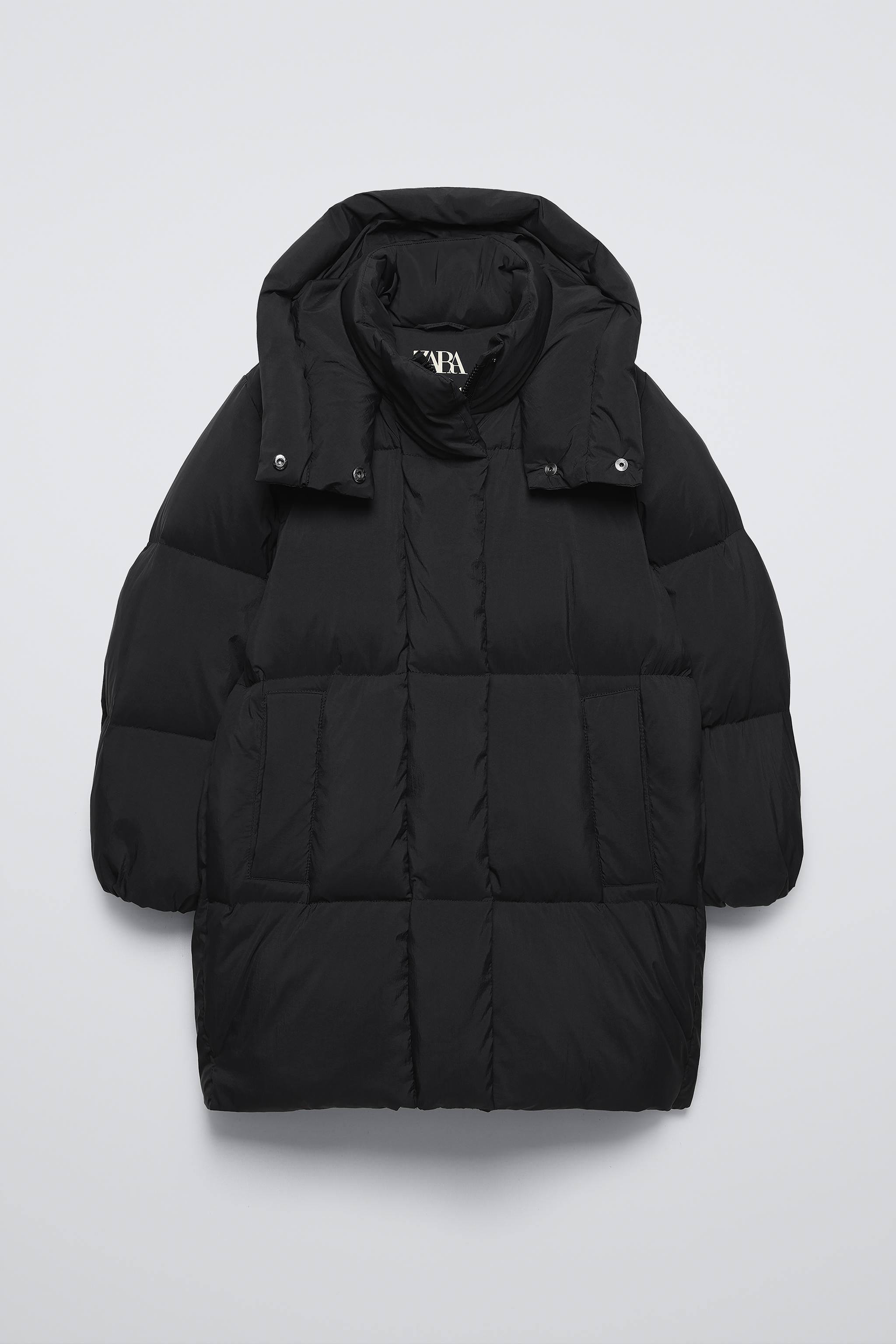 LONG DOWN PUFFER JACKET ZARA