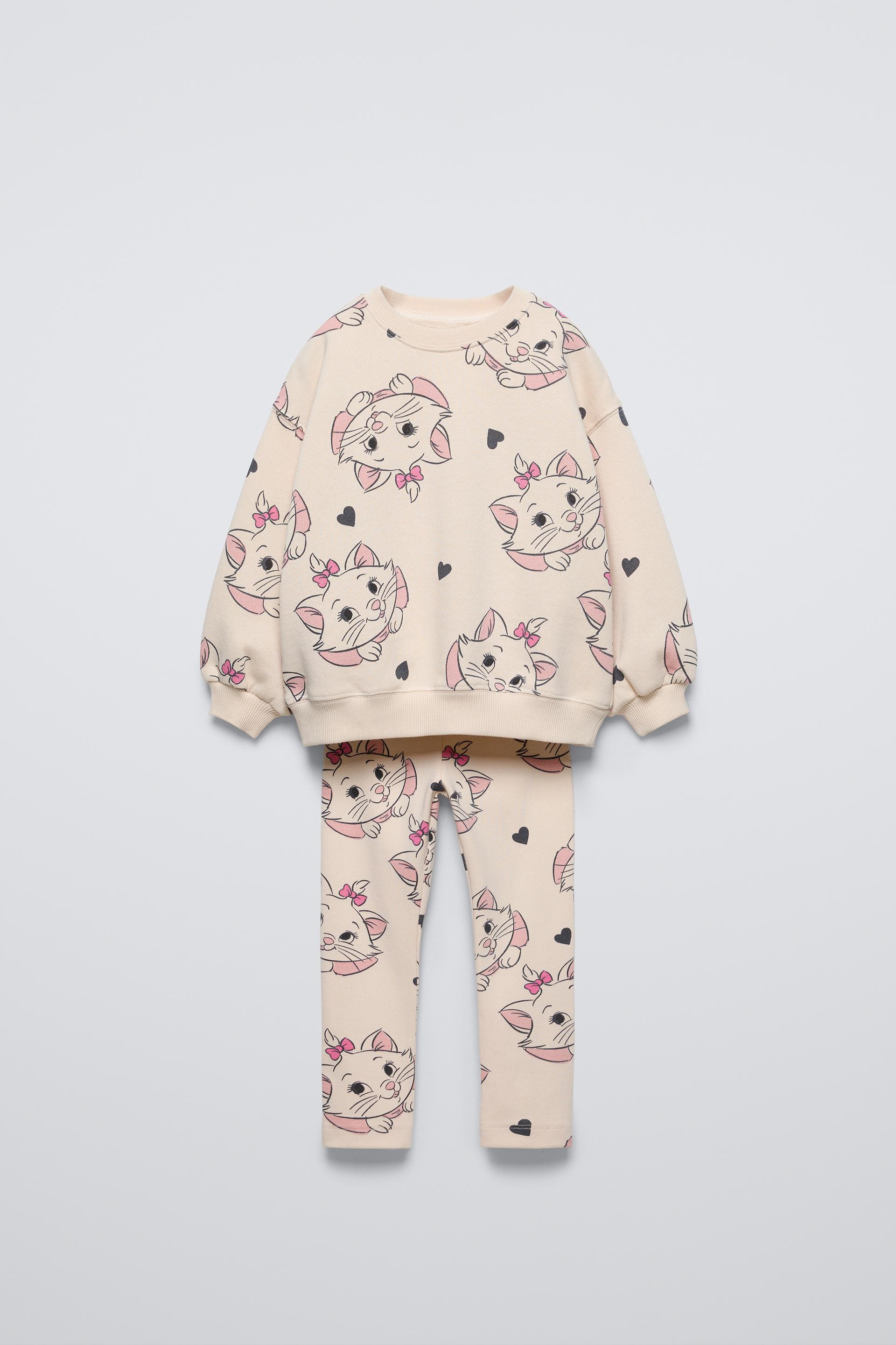 MARIE © DISNEY SWEATSHIRT AND LEGGINGS MATCHING SET ZARA