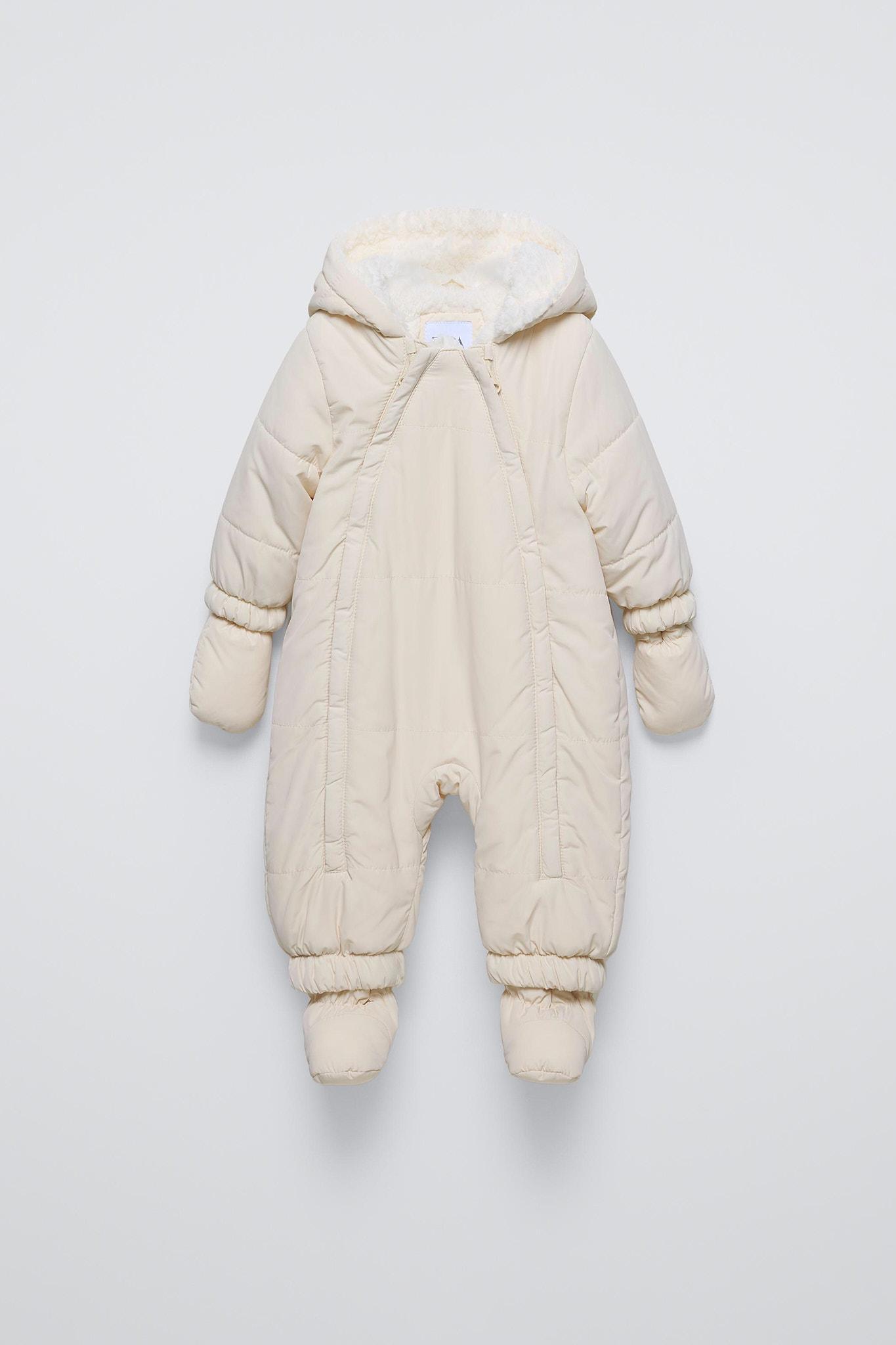 NYLON FLEECE BODYSUIT ZARA