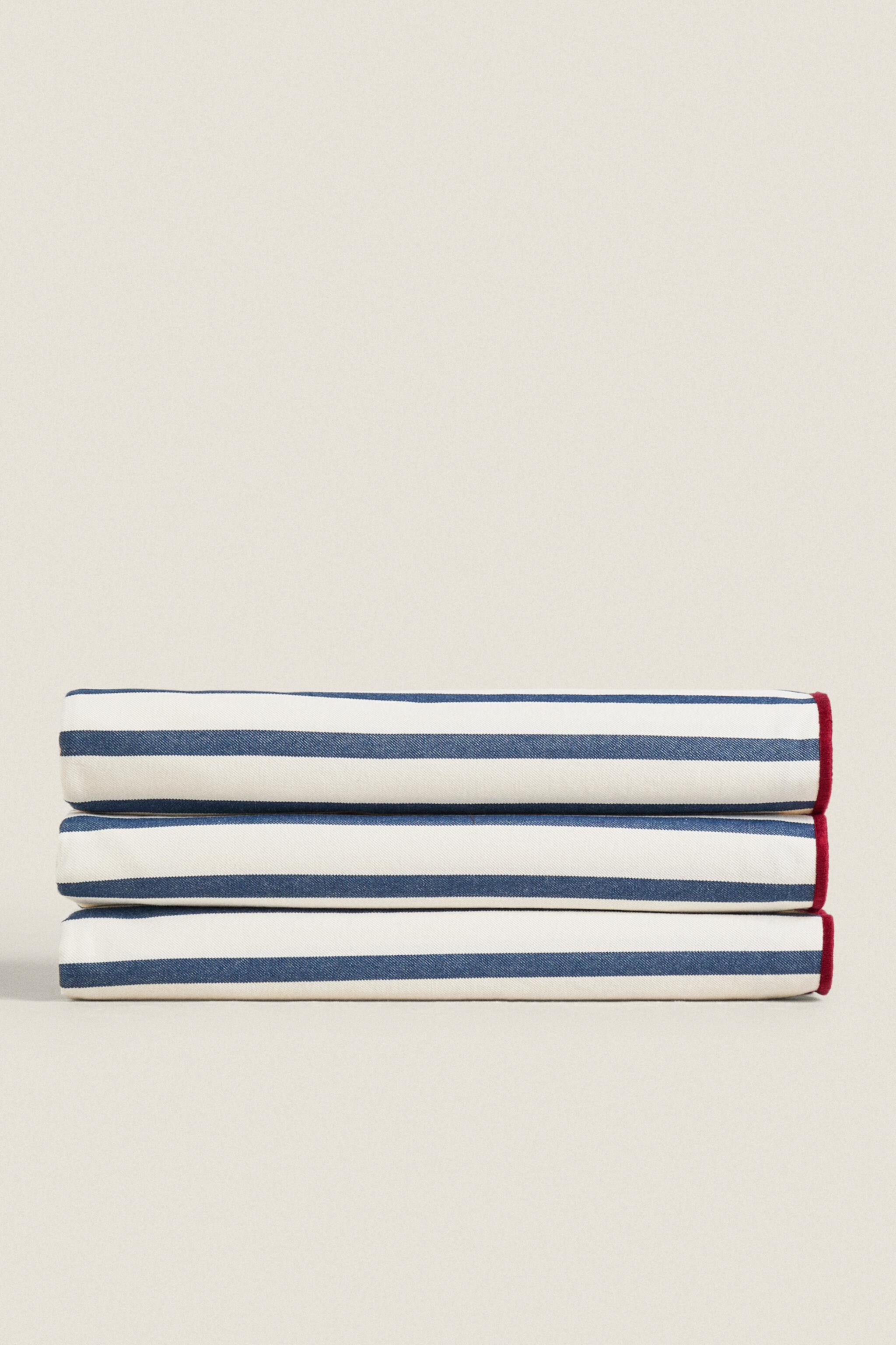 OVERLOCK STRIPED TABLECLOTH Zara Home