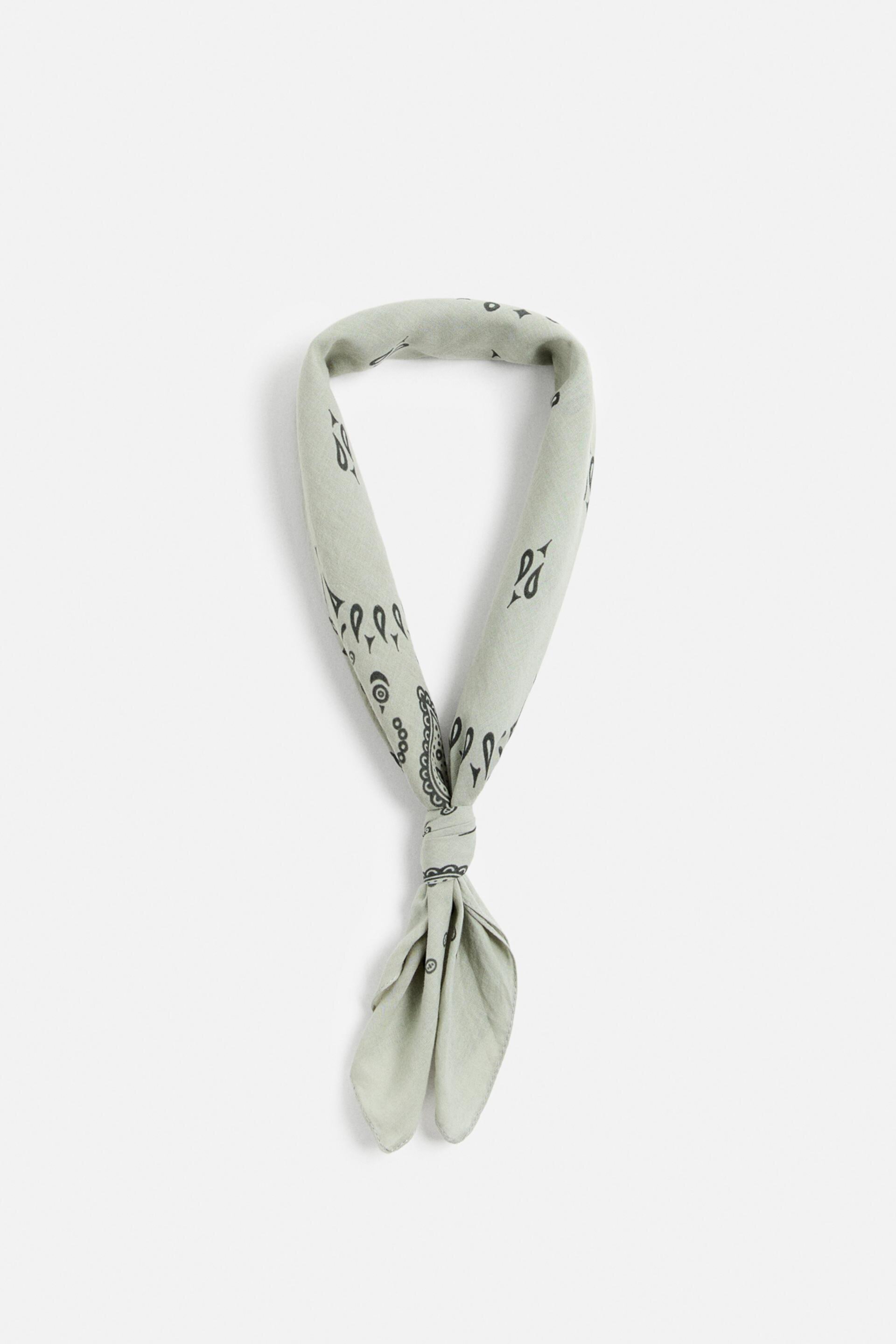 PAISLEY PRINT BANDANA ZARA