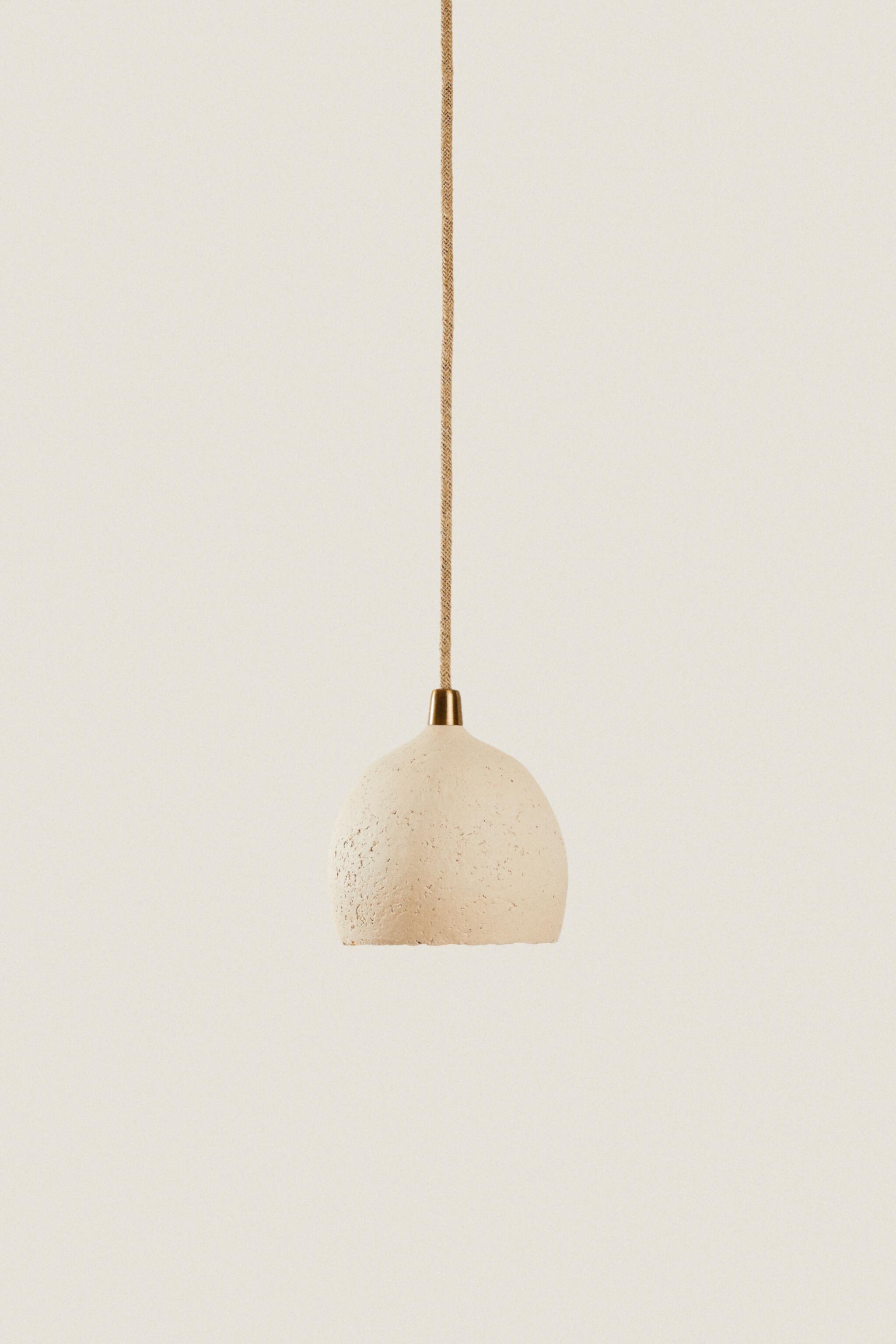 PAPIER-MÂCHÉ PENDANT LAMP Zara Home