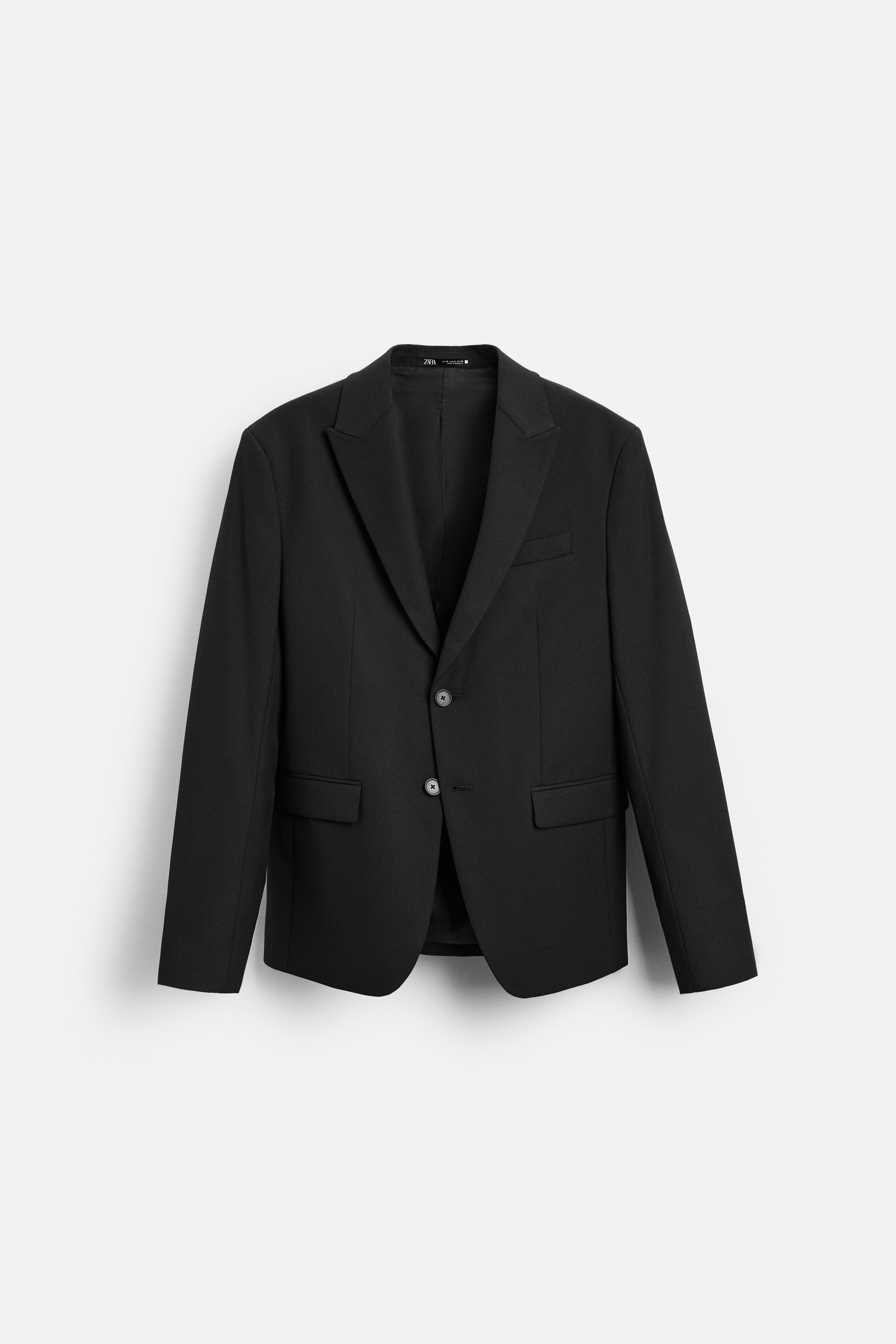 SLIM FIT SUIT JACKET ZARA