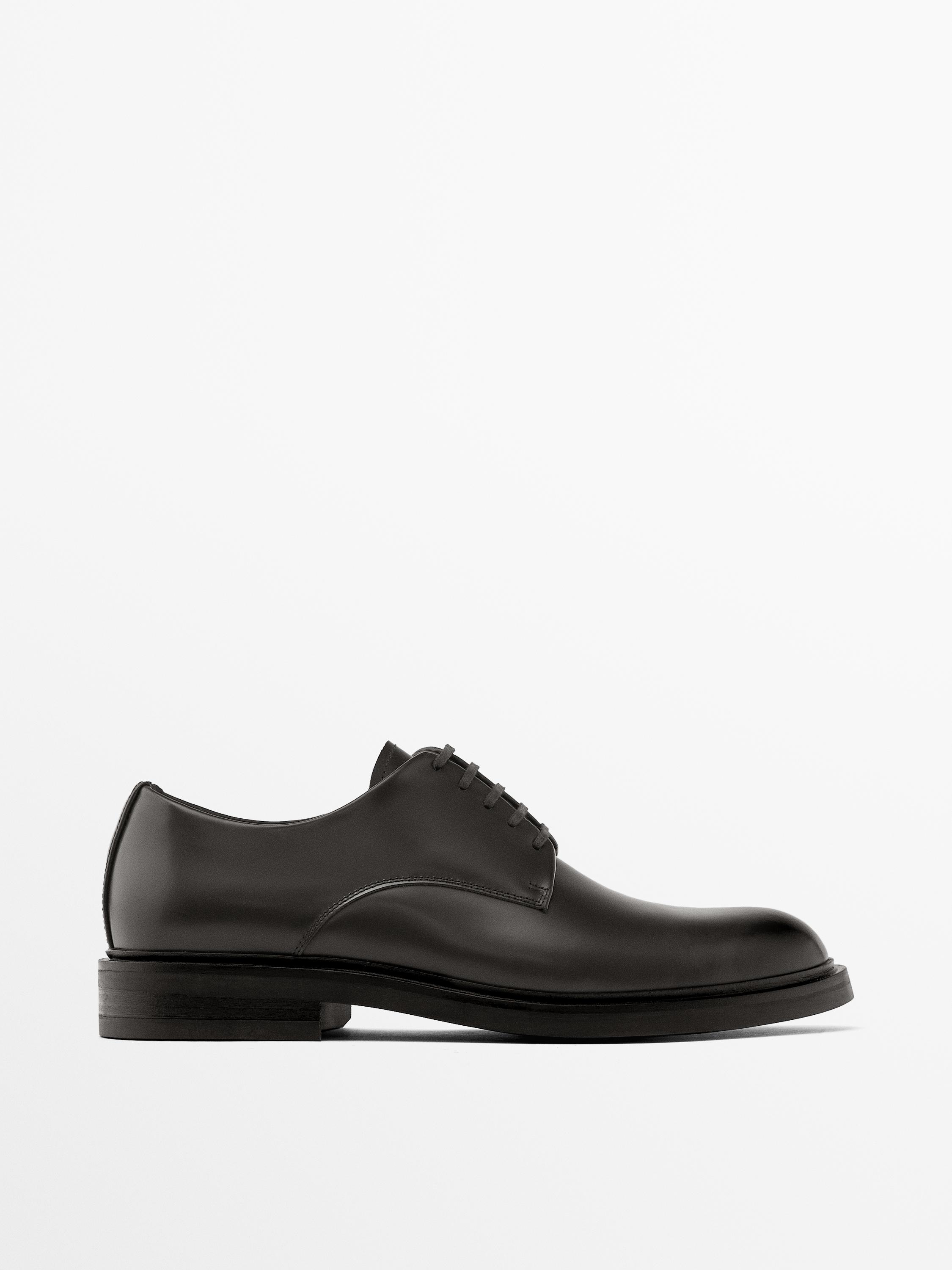 Мужские Оксфорды Massimo Dutti Smart leather shoes Massimo Dutti