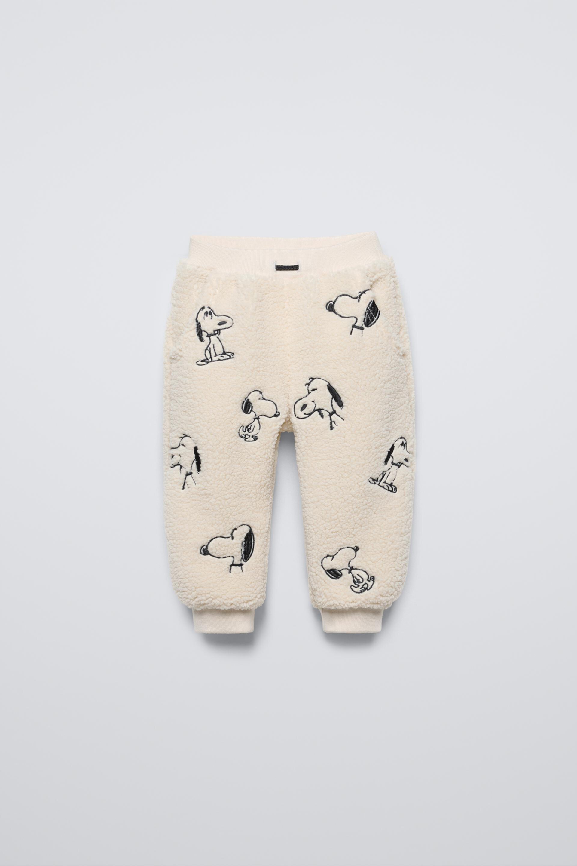 SNOOPY PEANUTS™ FLEECE JOGGERS ZARA