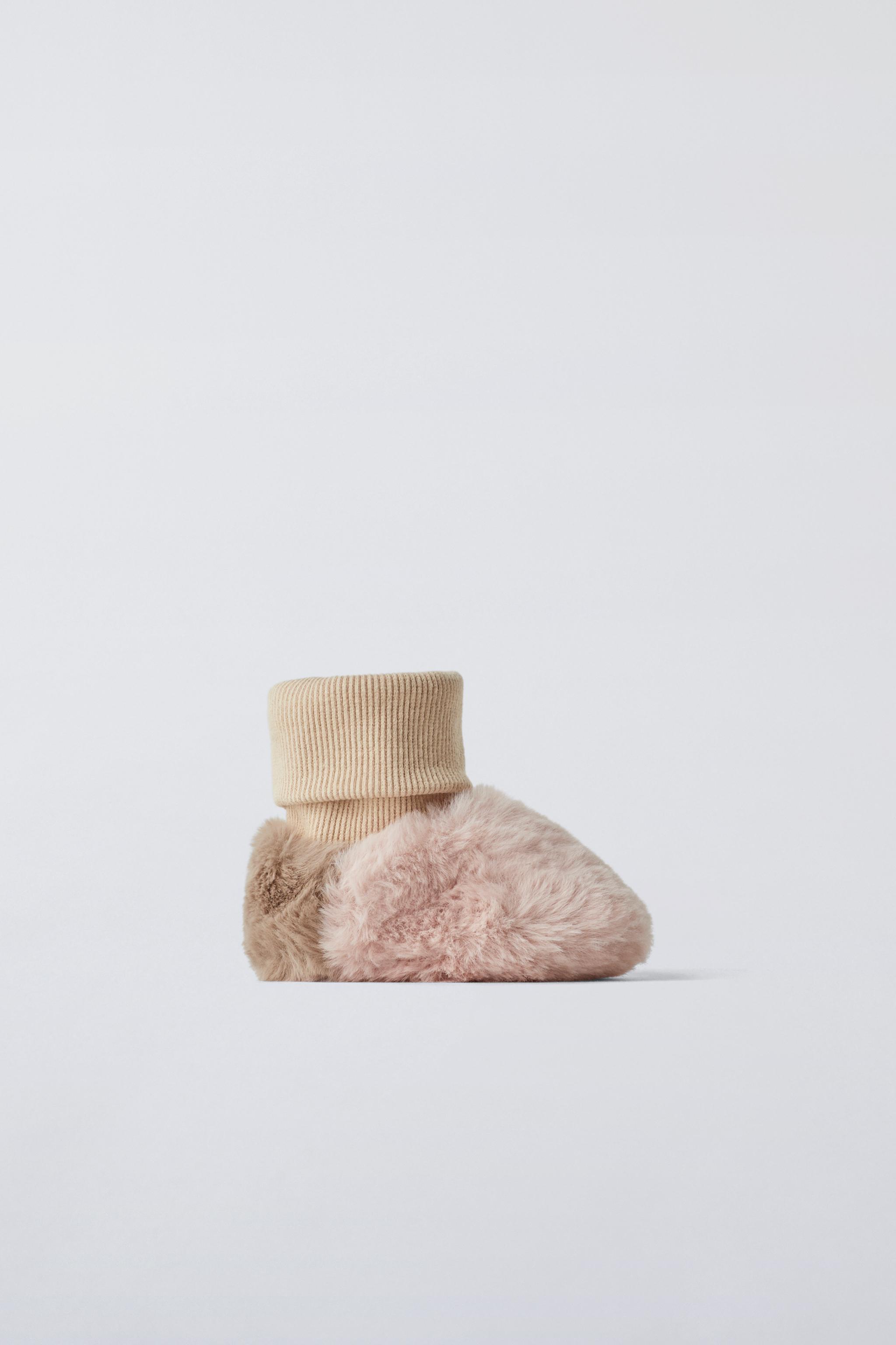  Детские пинетки Zara SOCK SLIPPERS ZARA