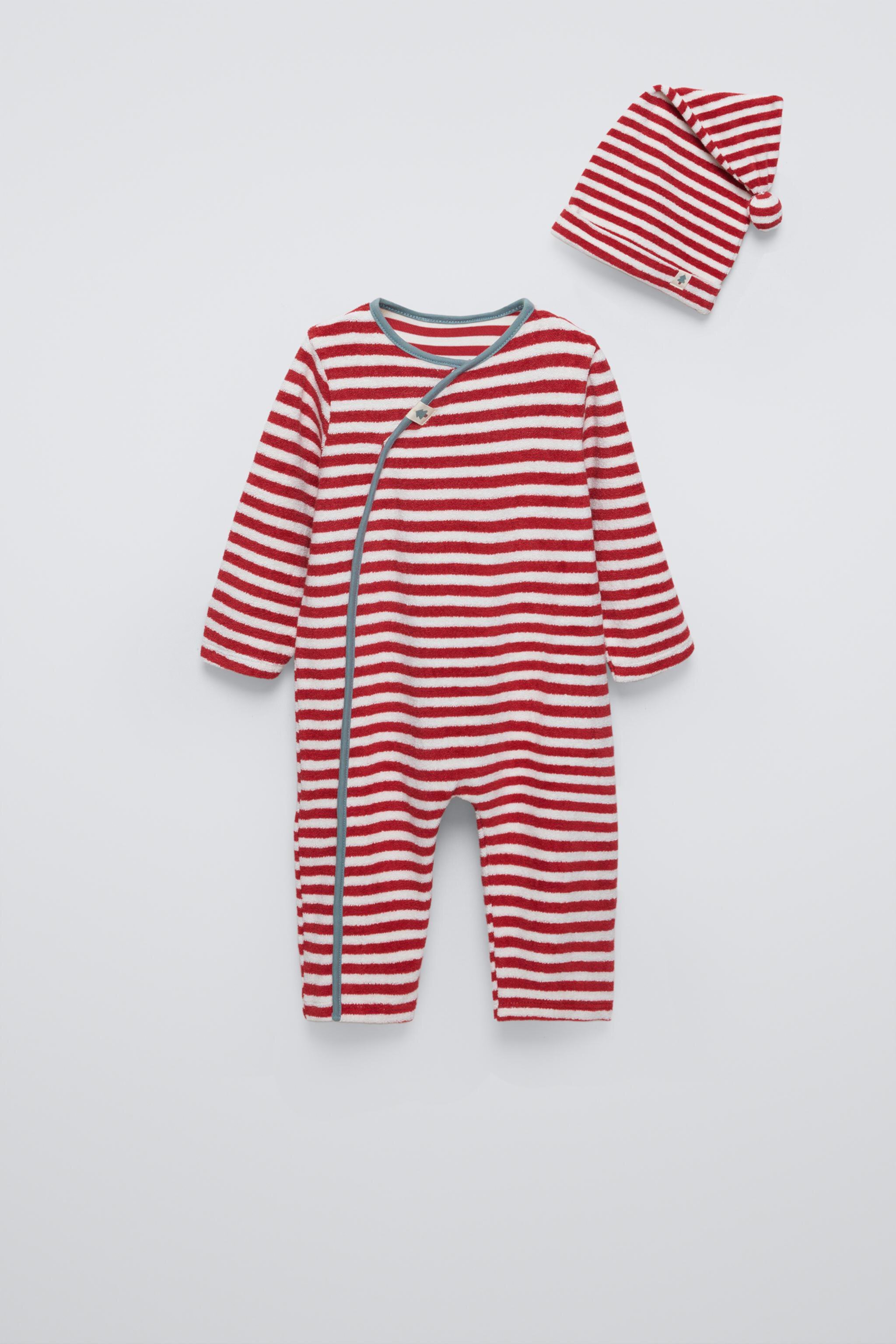 STRIPED HAT AND PAJAMAS PACK ZARA