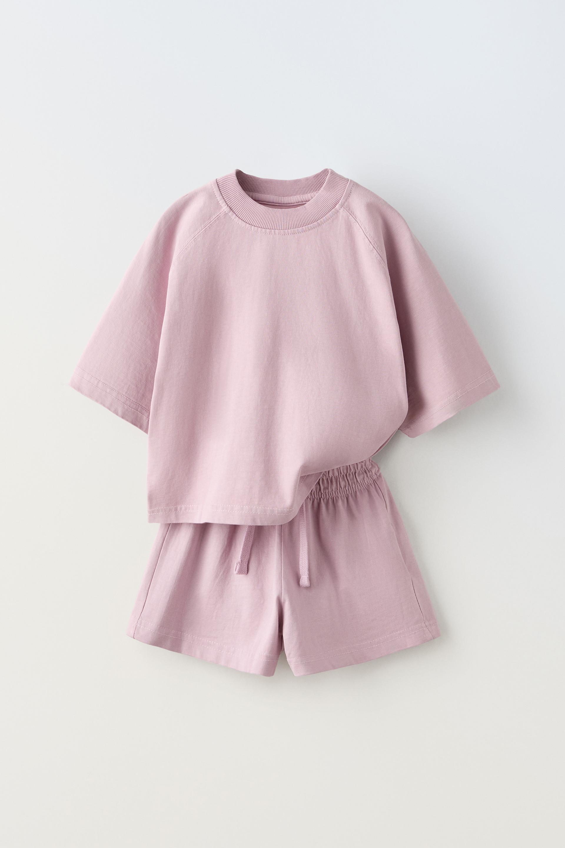 T-SHIRT AND SHORTS SET ZARA