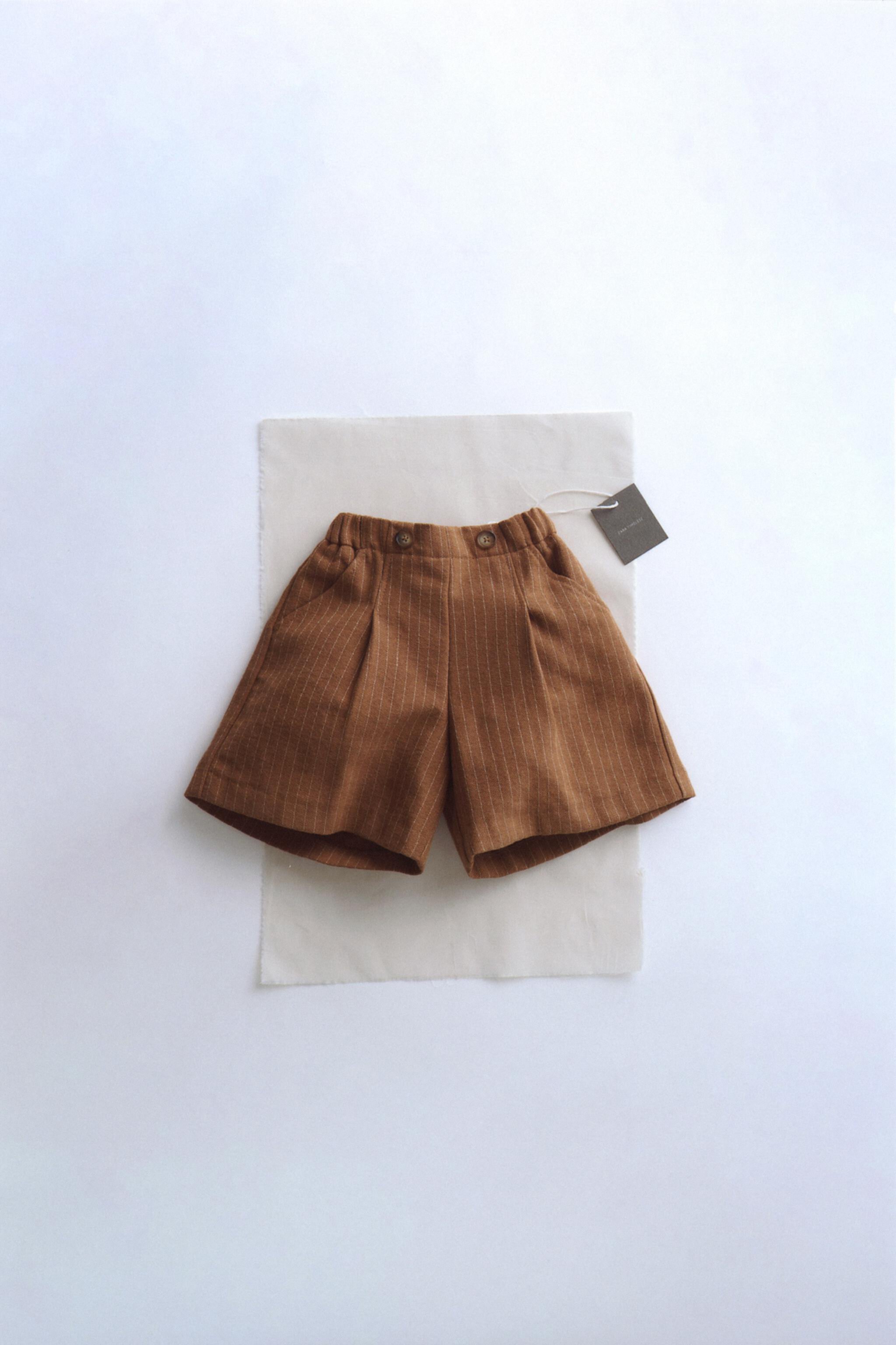 TIMELESZ – STRIPED SHORTS ZARA