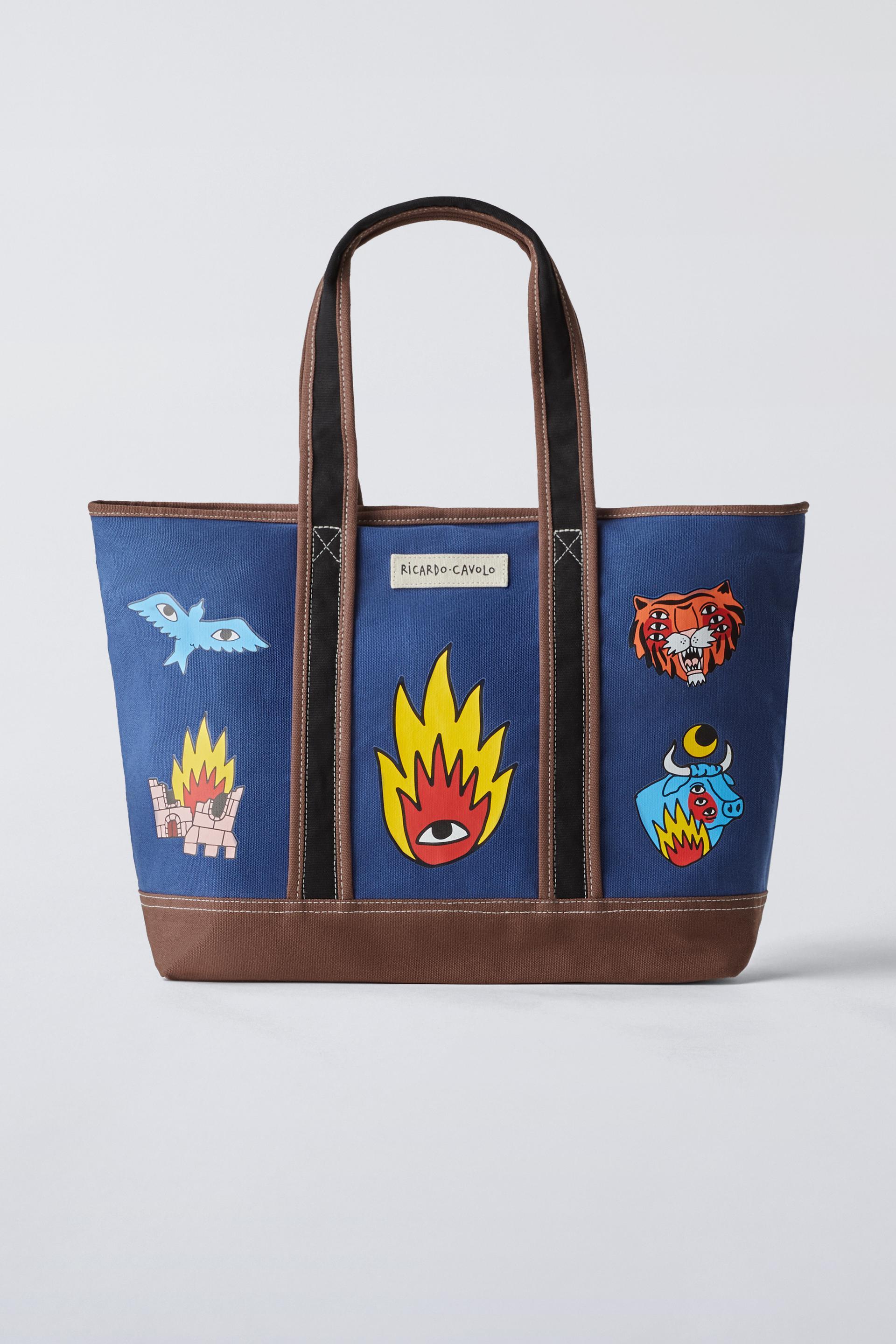 TOTE BAG X RICARDO CAVOLO ZARA