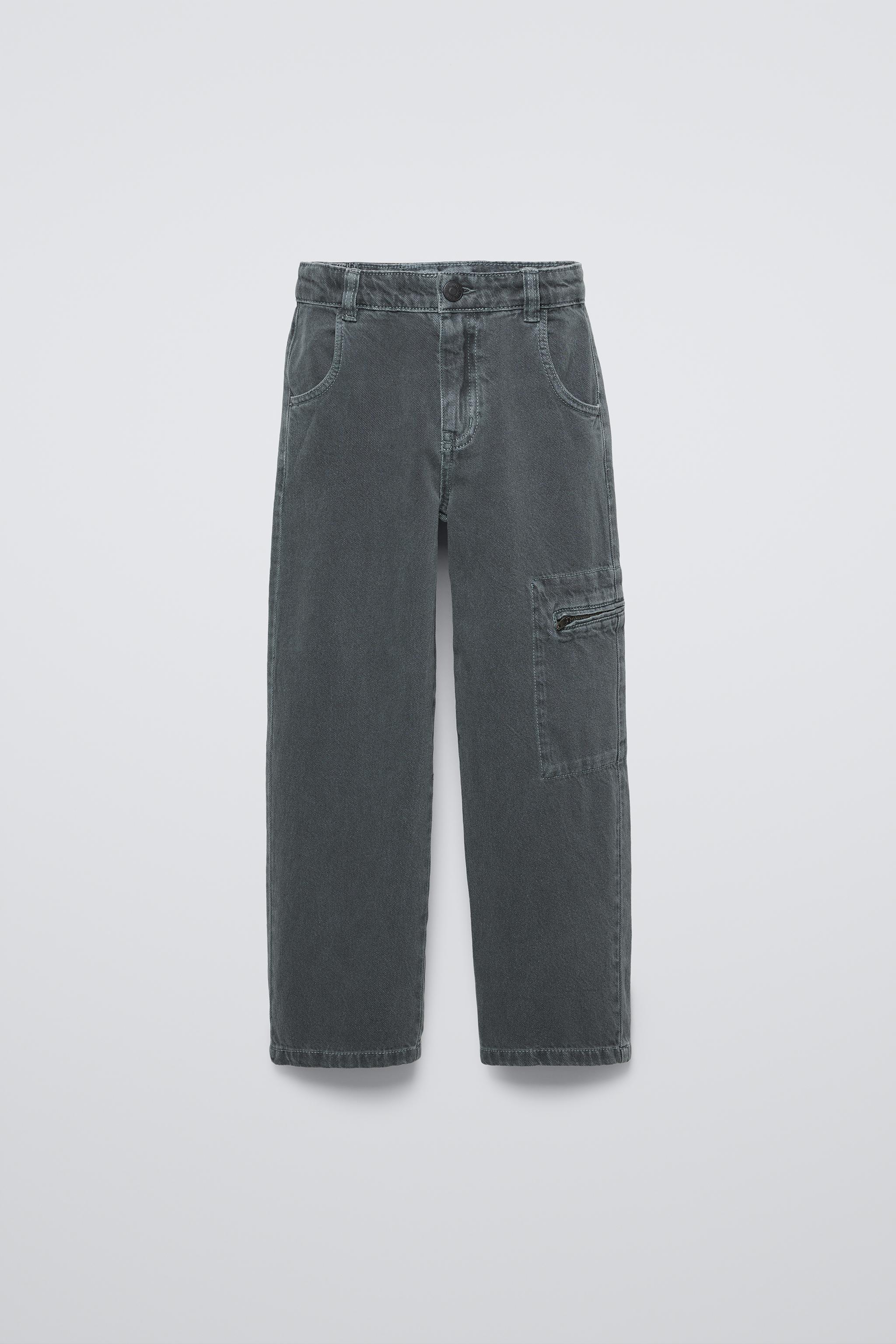 TWILL POCKET PANTS ZARA