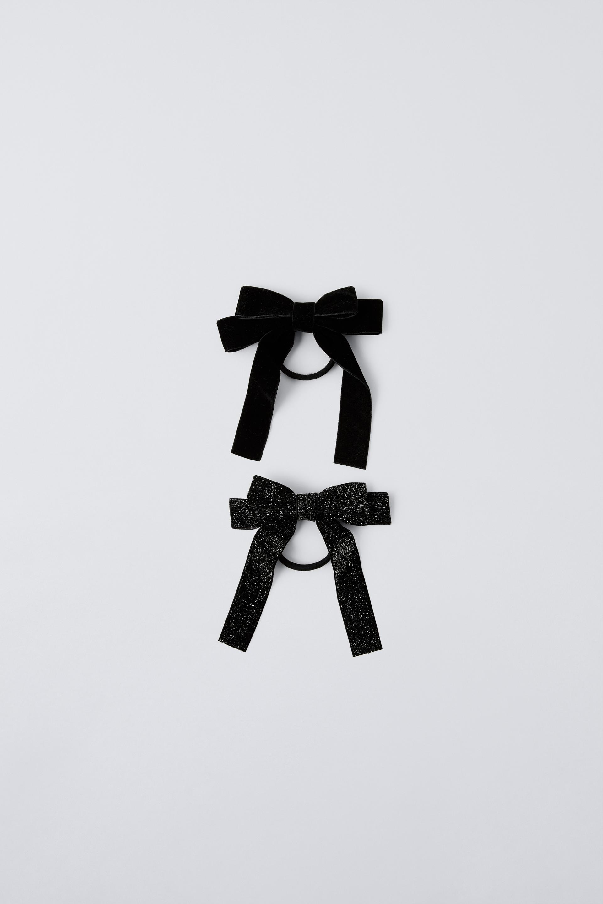 TWO-PACK OF BOW HAIR TIES ZARA