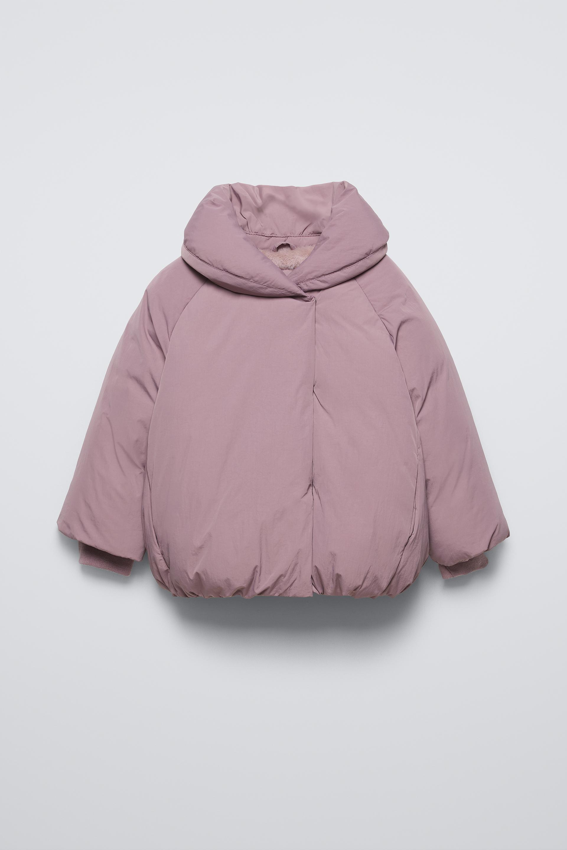 WATER REPELLENT WRAP PUFFER JACKET ZARA