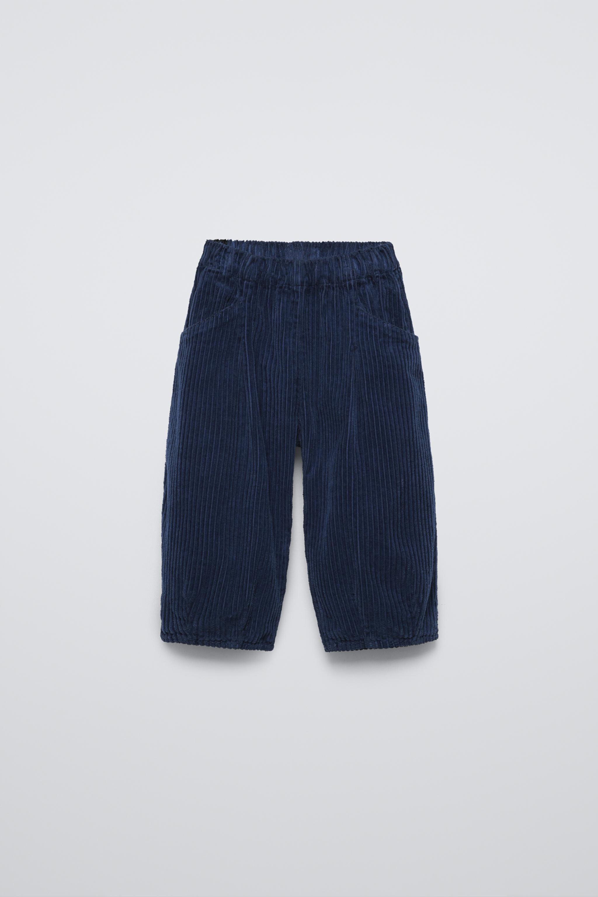 WIDE WALE CORDUROY PANTS ZARA