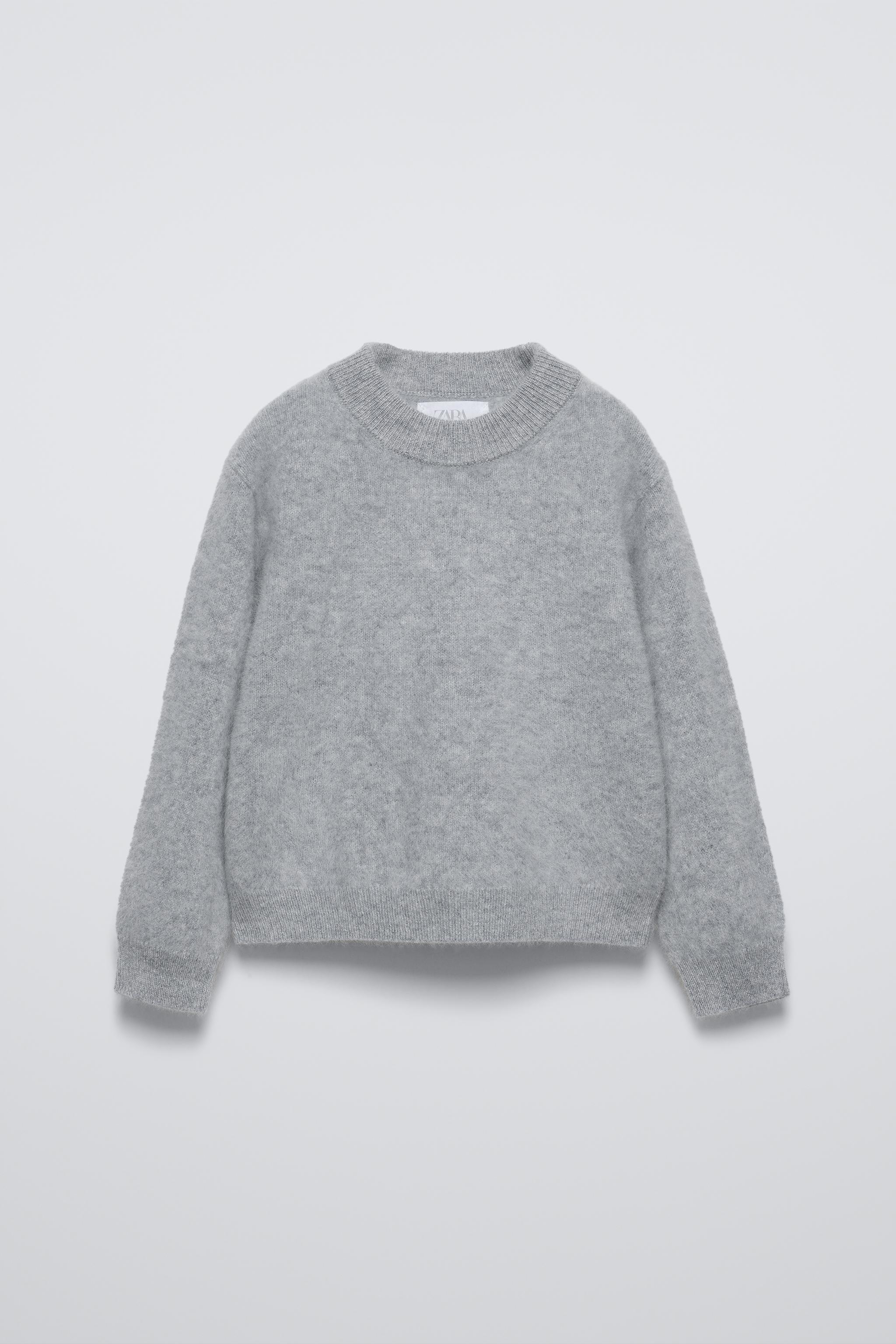 WOOL AND CASHMERE BLEND SWEATER ZARA