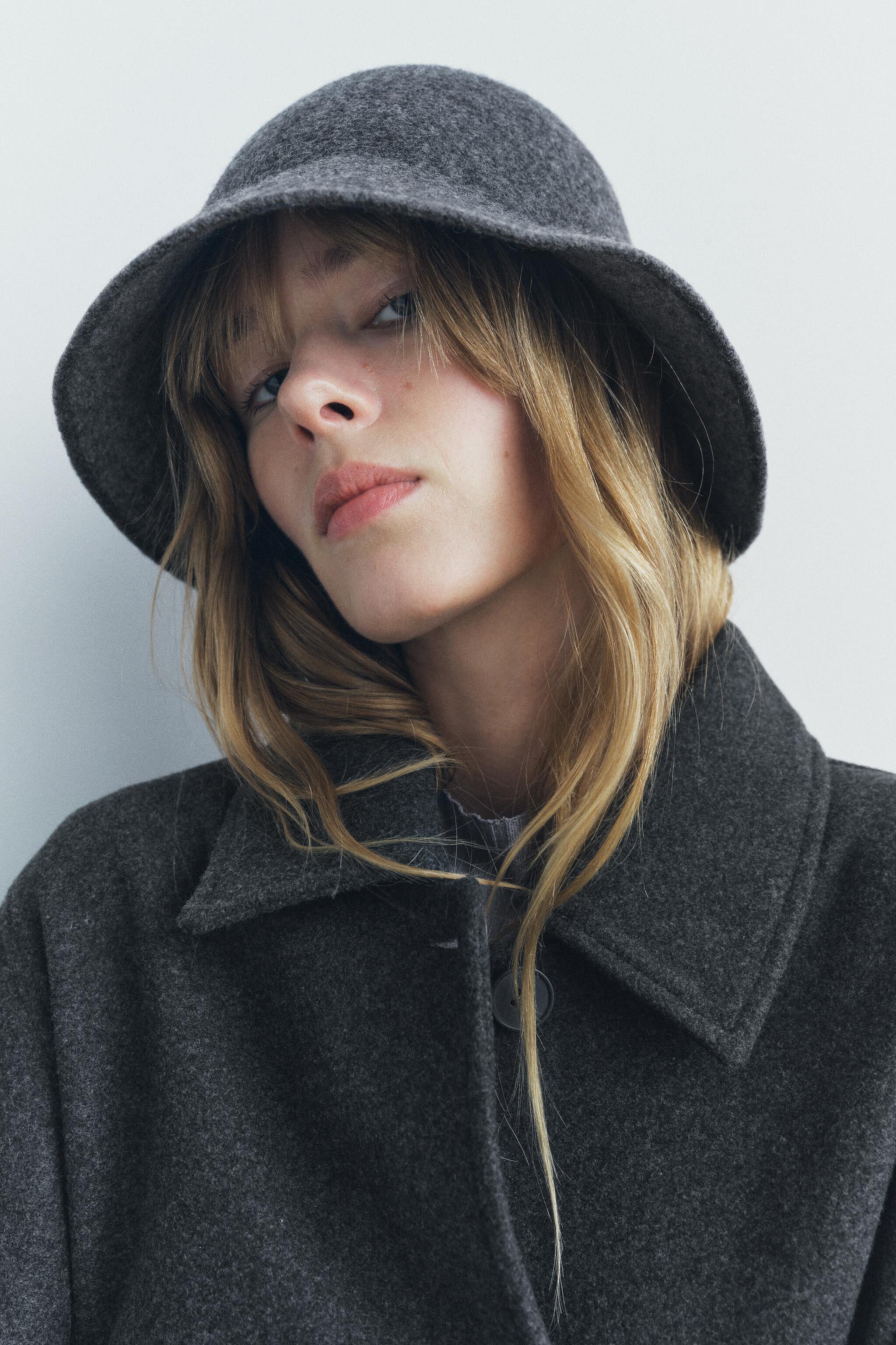 Панама ZARA WOOL BUCKET HAT ZARA