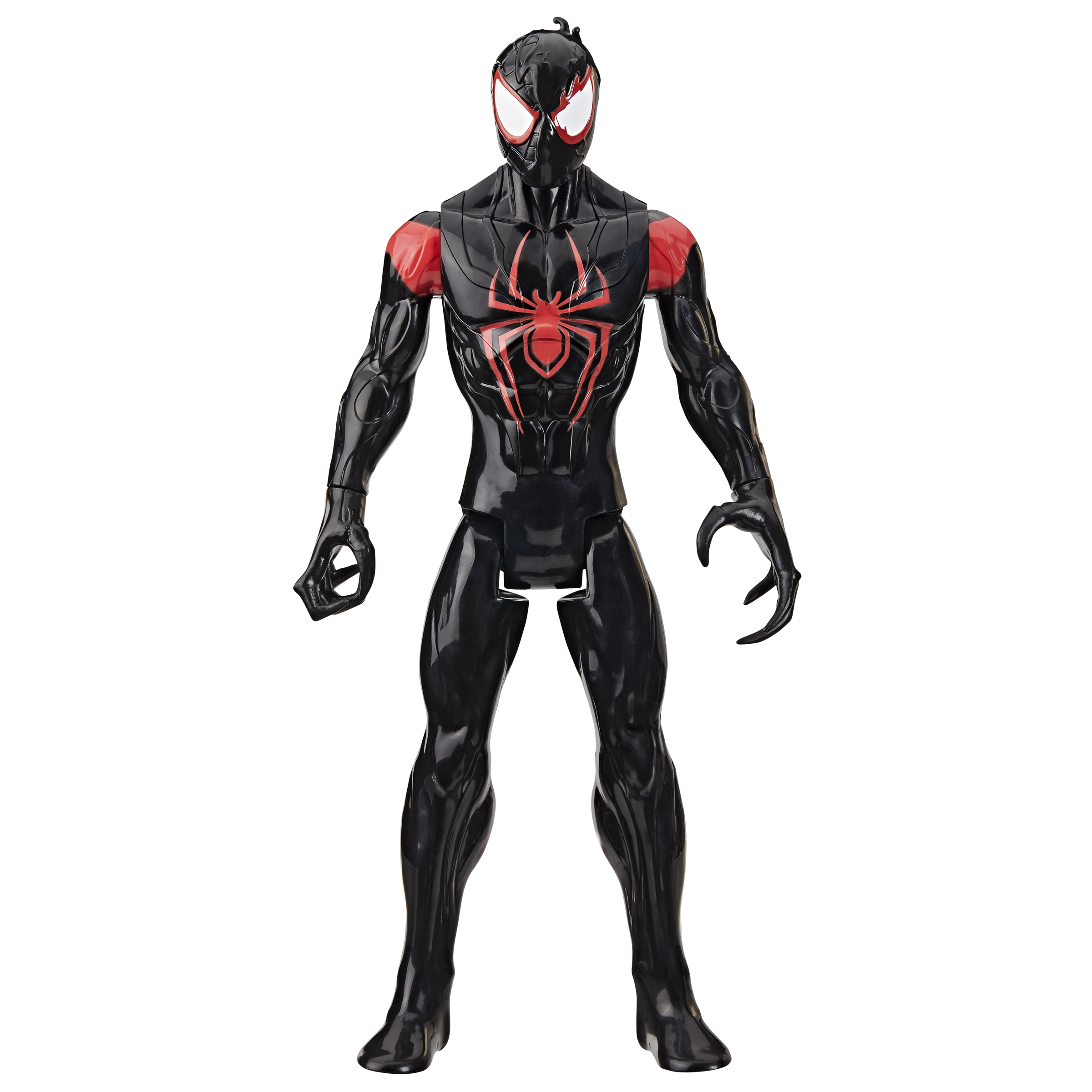 Marvel Spider-Man VenomVersus Titan Hero Series Miles Morales 12” (30cm) Action Figure, 4+ Spider-Man