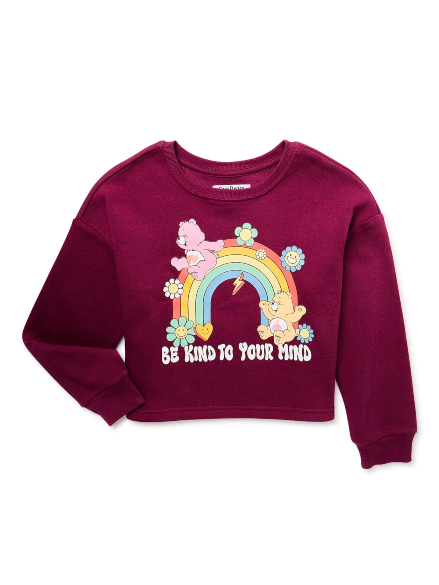 Grayson Social Girls Fender Sweatshirt with Long Sleeves, Sizes 4/5-14/16 & Plus Grayson Social