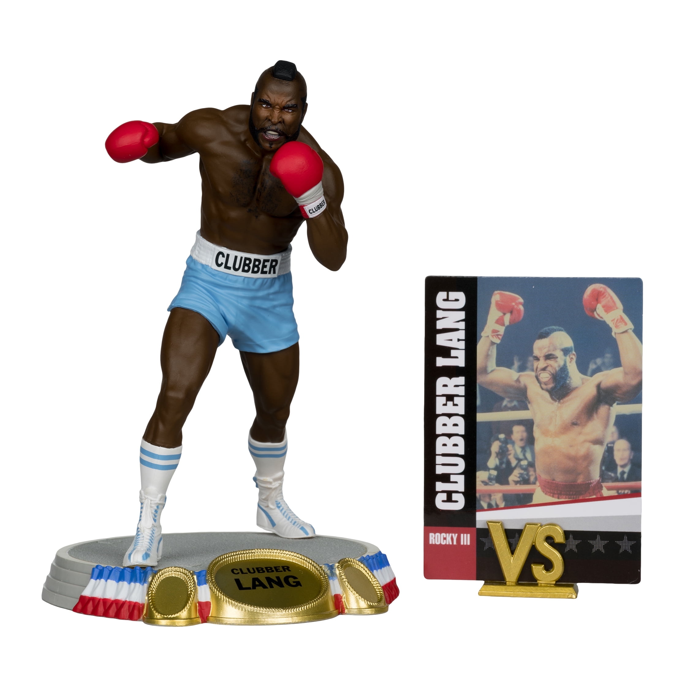 Movie Maniacs 6in posed - Rocky - Cluber Lang (Rocky III) McFarlane Toys