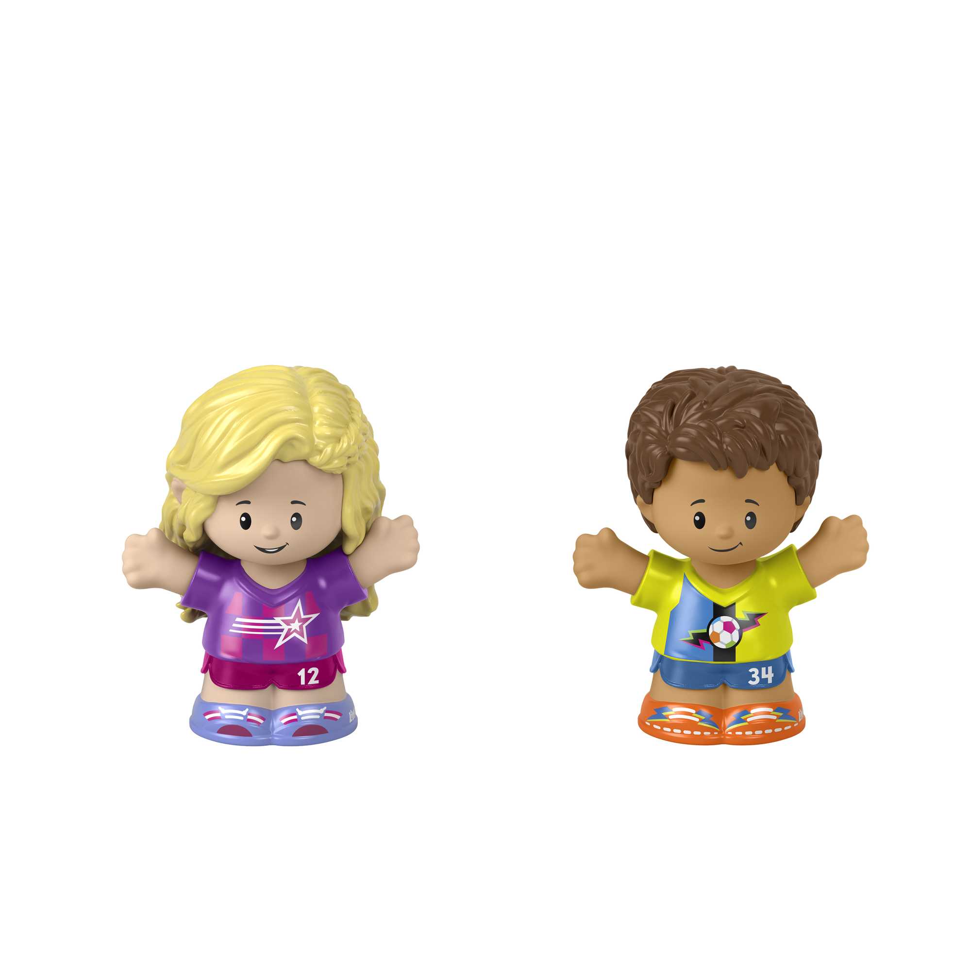 Little People Sports Friends, Athlete Figure Set, Toddler Toys Little People