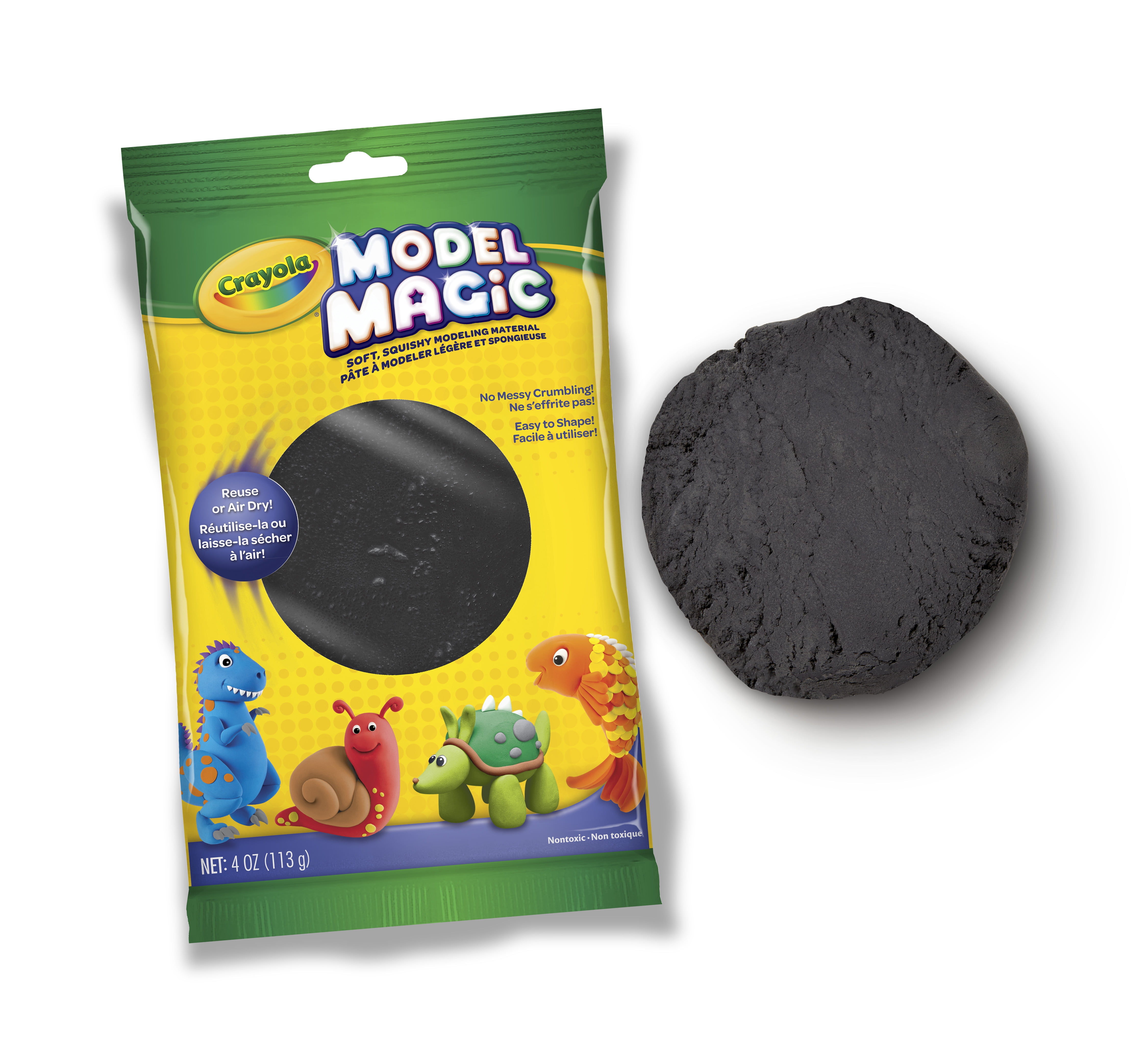 Crayola Black Model Magic Modeling Material, 4 ounces Crayola