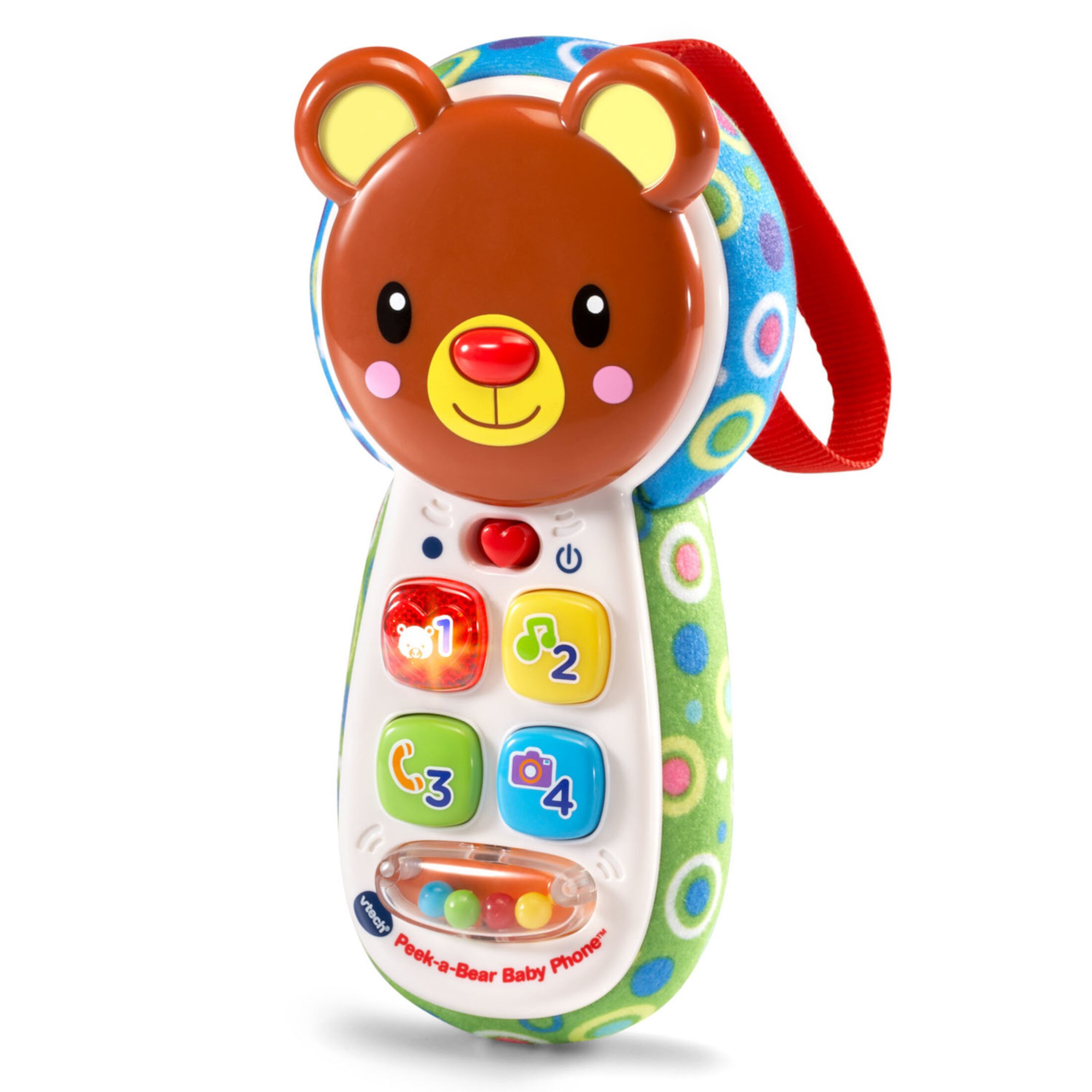 VTech Peek-a-Bear Baby Phone Toy Phones Baby and Toddler Toys VTech