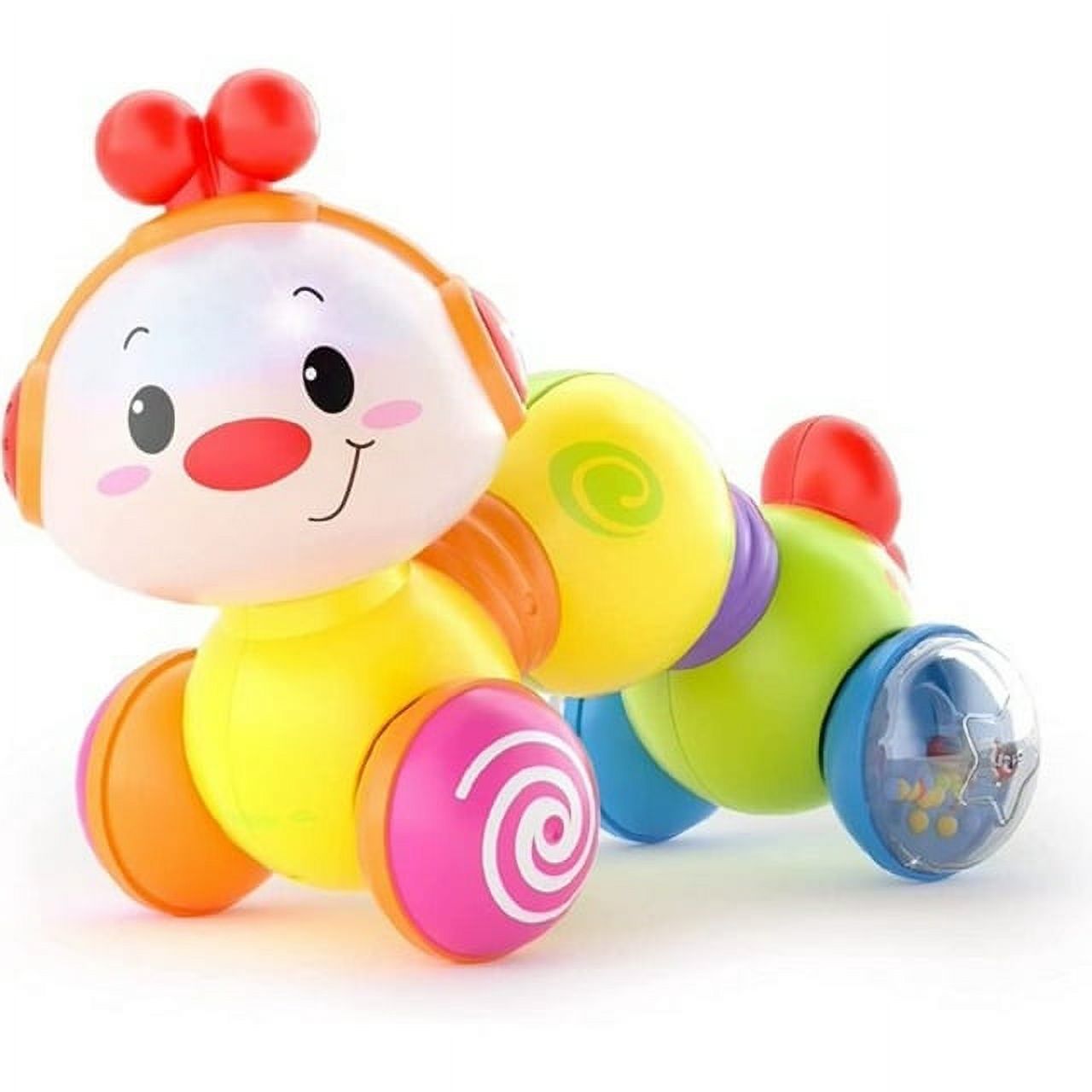 Crawling Toys for 6 Months Babies - Musical Baby Toys with Rattle for 6 to 12 Months Infant & Toddlers Boys and Girls Fostbeen