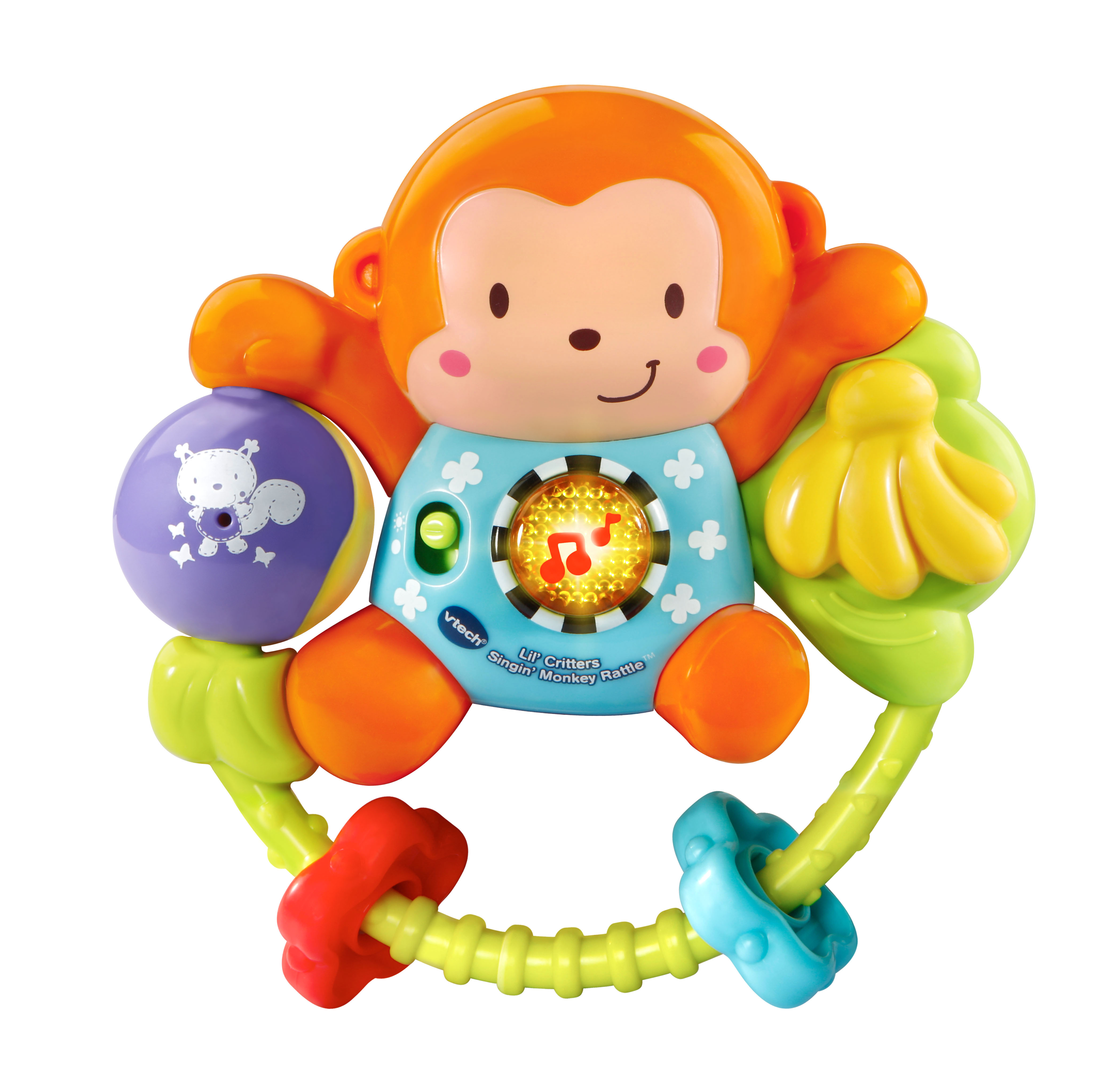 VTech Lil' Critters Singin' Monkey Rattle, Electronic Baby Rattle Visit the VTech Store