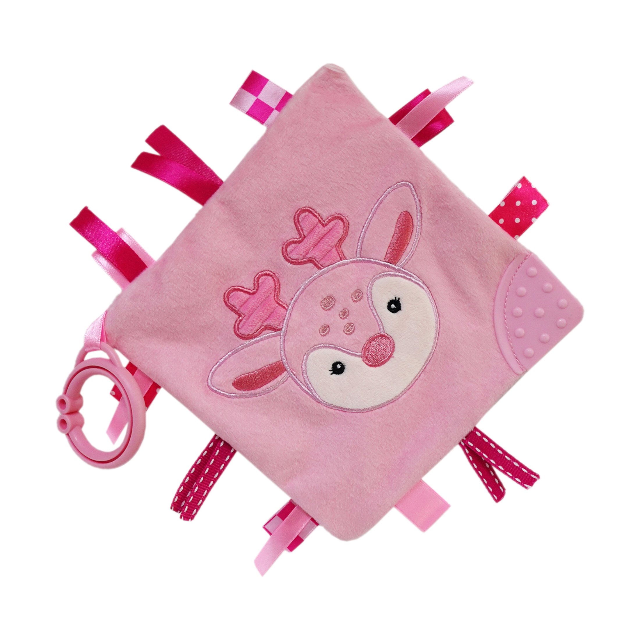 Spark Create Imagine Crinkle Baby Toy, Holiday Pink Deer, Infant Spark Create Imagine