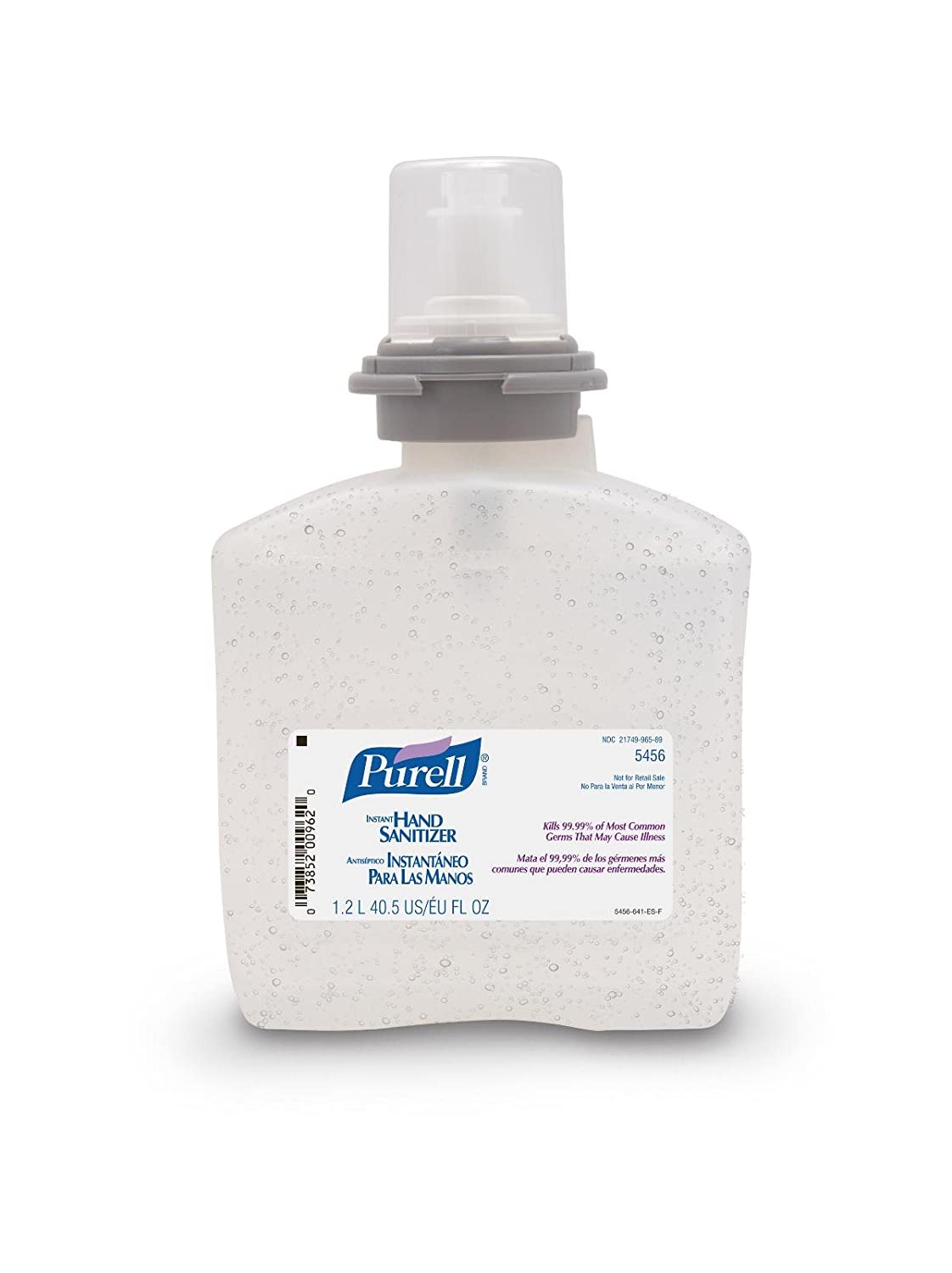 Gojo Purell Advanced Gel for TFX Dispensers 1200 ml (Pack of 5) PURELL