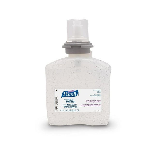 Gojo Purell Advanced Gel for TFX Dispensers 1200 ml (Pack of 5) PURELL