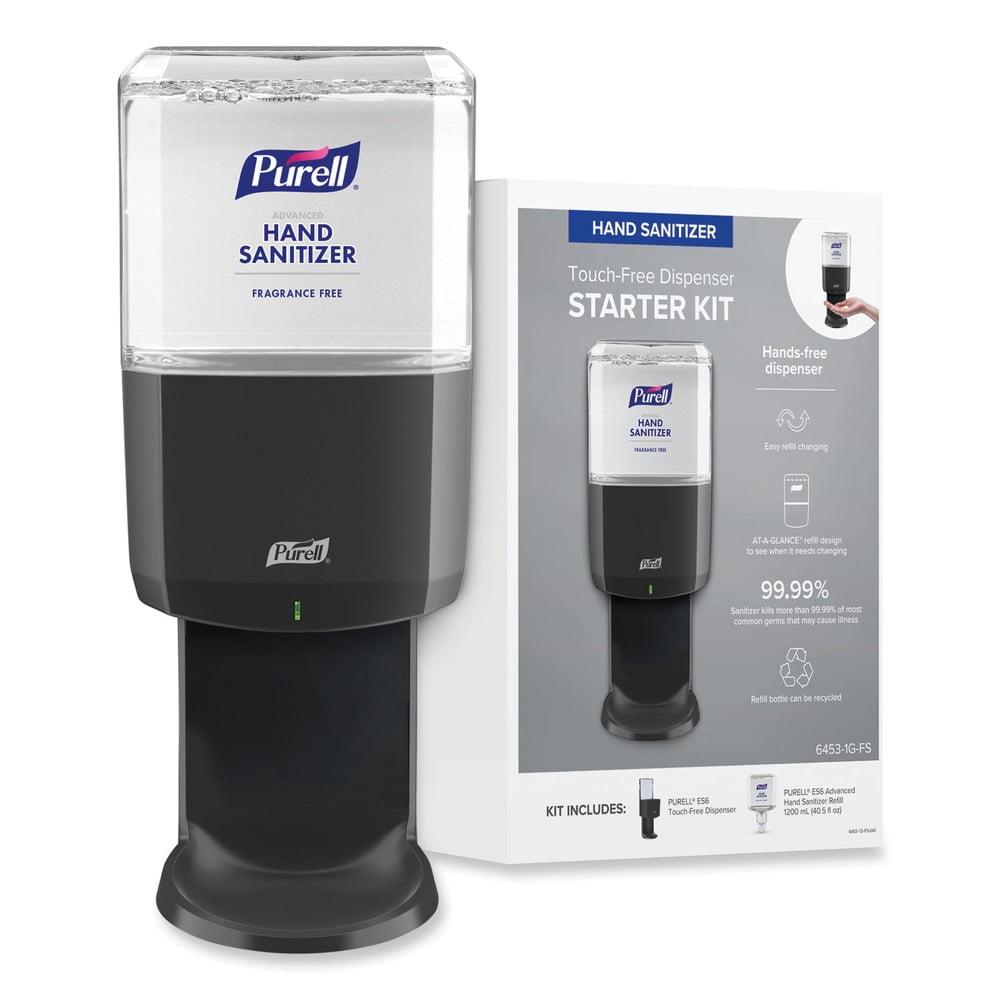 PURELL Advanced Hand Sanitizer Foam ES6 Starter Kit, Graphite PURELL