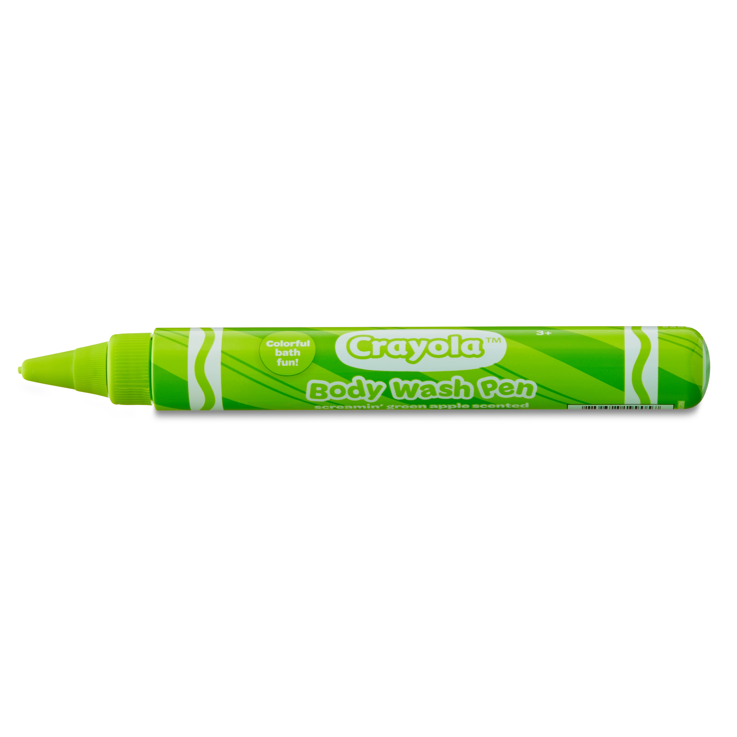 Crayola Body Wash Pen, Green, Apple Scented, 1 fl oz, Child Age 3+ Crayola