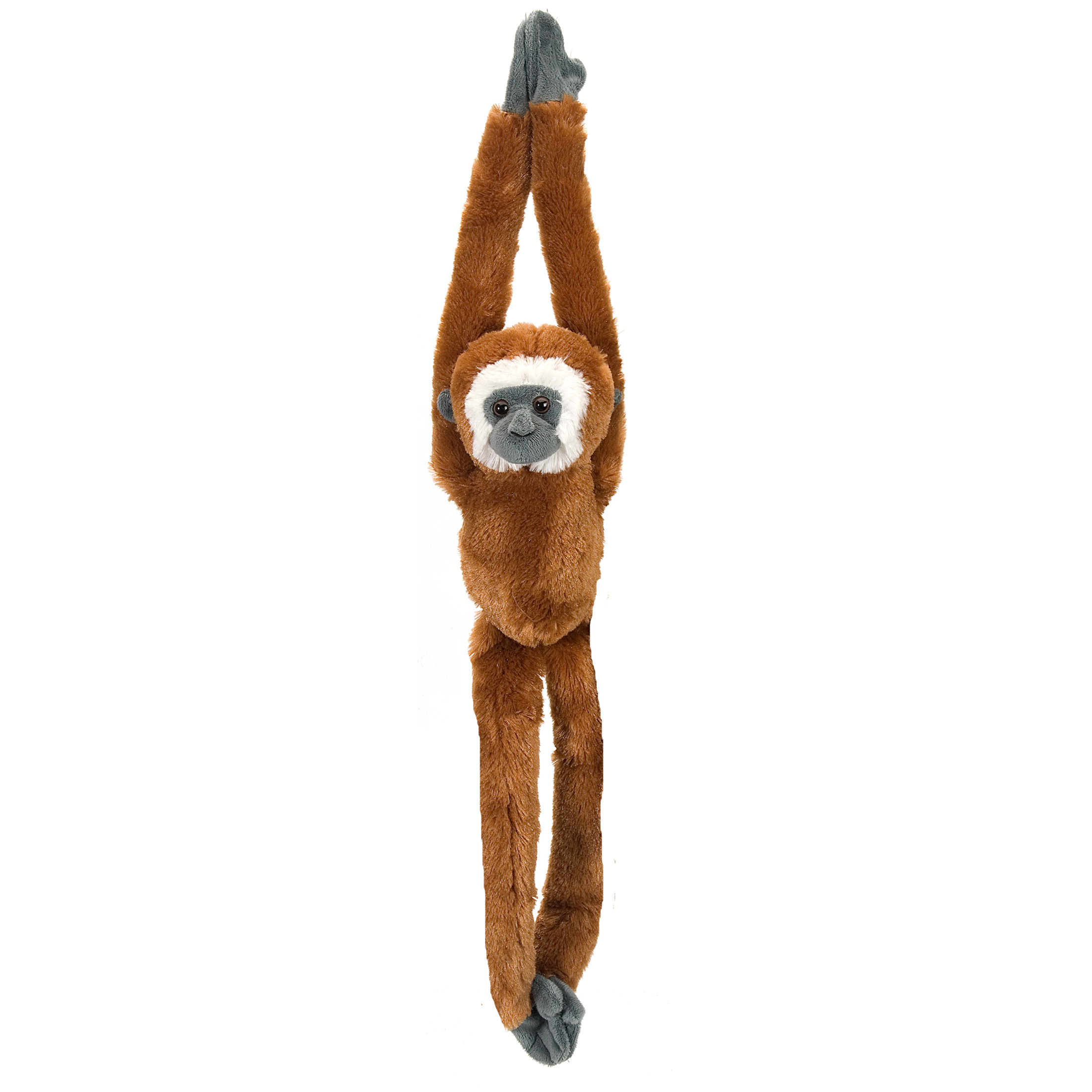 Wild Republic Hanging Monkey Lar Gibbon Stuffed Animal, 20 Inches Wild Republic