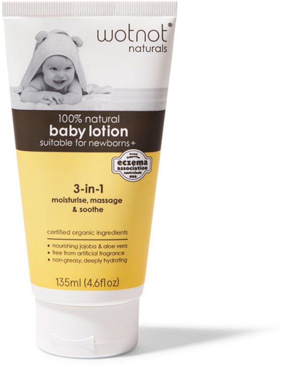 Wotnot - 100% Natural Baby Lotion (135 ml) Wotnot