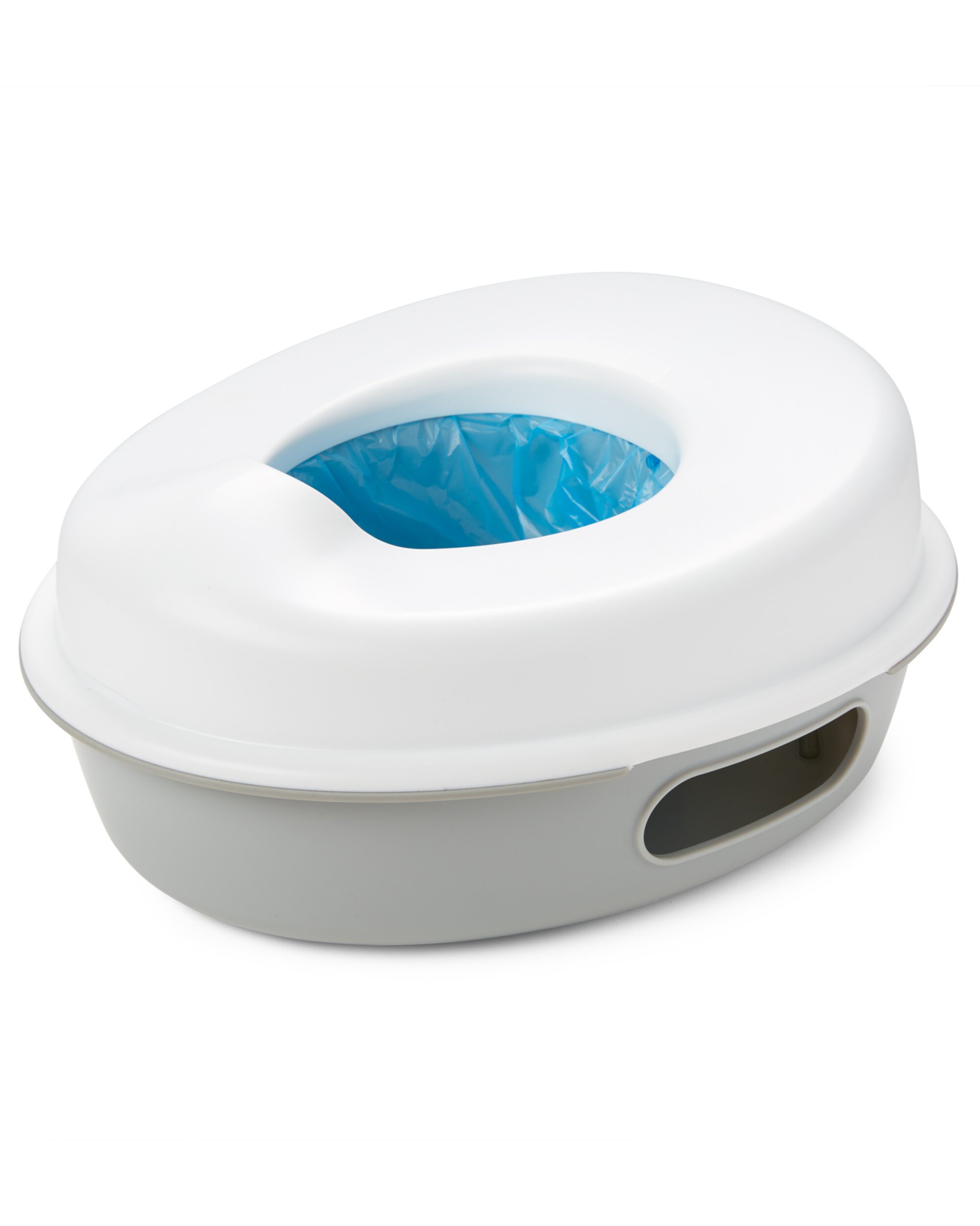 Skip Hop Baby Potty Training Toilet, Go Time 3-in-1 Potty, White/Gray Skip Hop