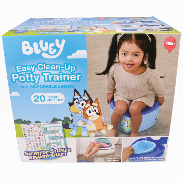 Ginsey Bluey 3-in-1 Easy Clean Up Potty Bluey