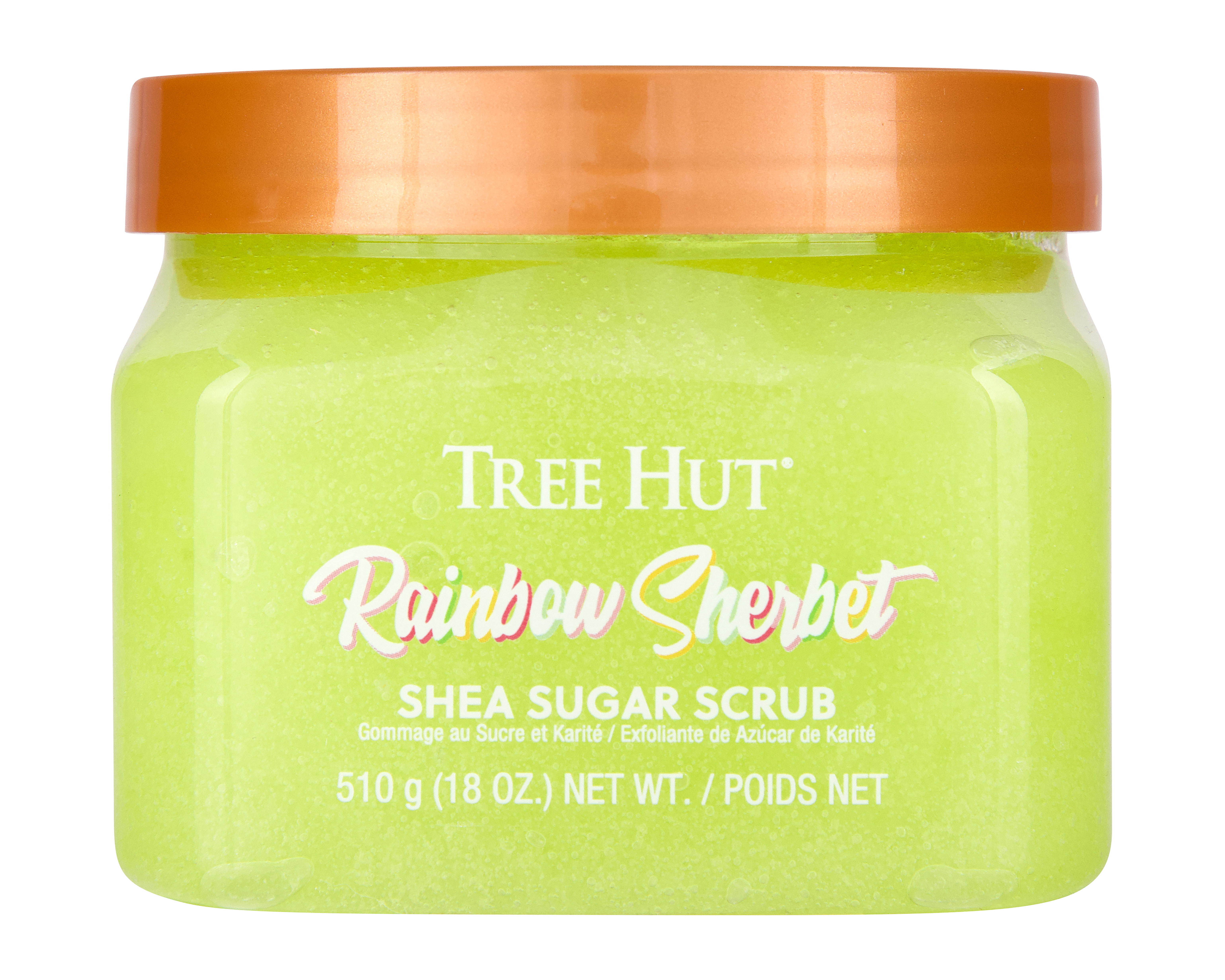 Tree Hut Rainbow Sherbet Sugar Scrub, 18 oz Tree Hut