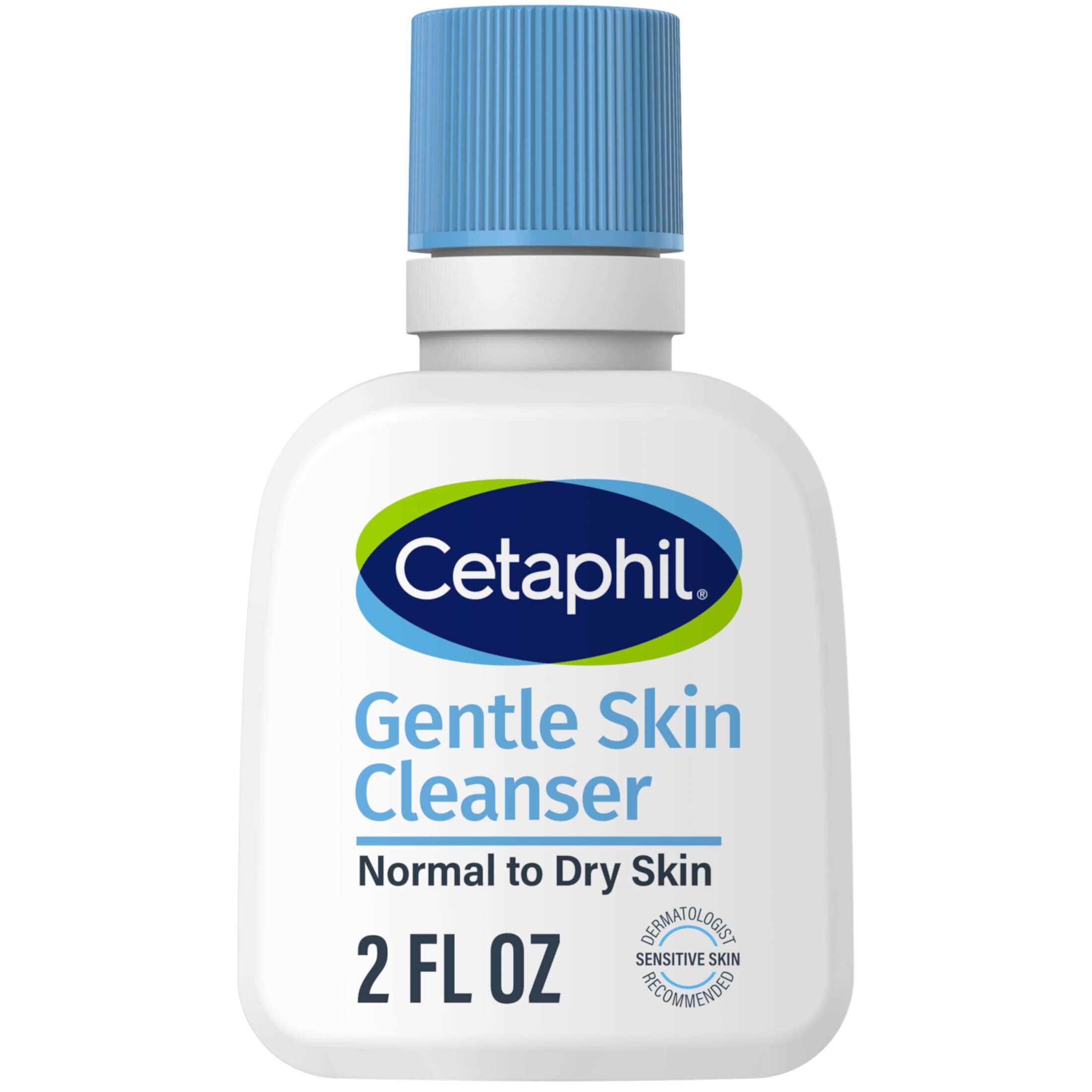 Cetaphil Travel Size Face Wash Hydrating Gentle Skin Cleanser for Dry to Normal Sensitive Skin, 2 oz Cetaphil