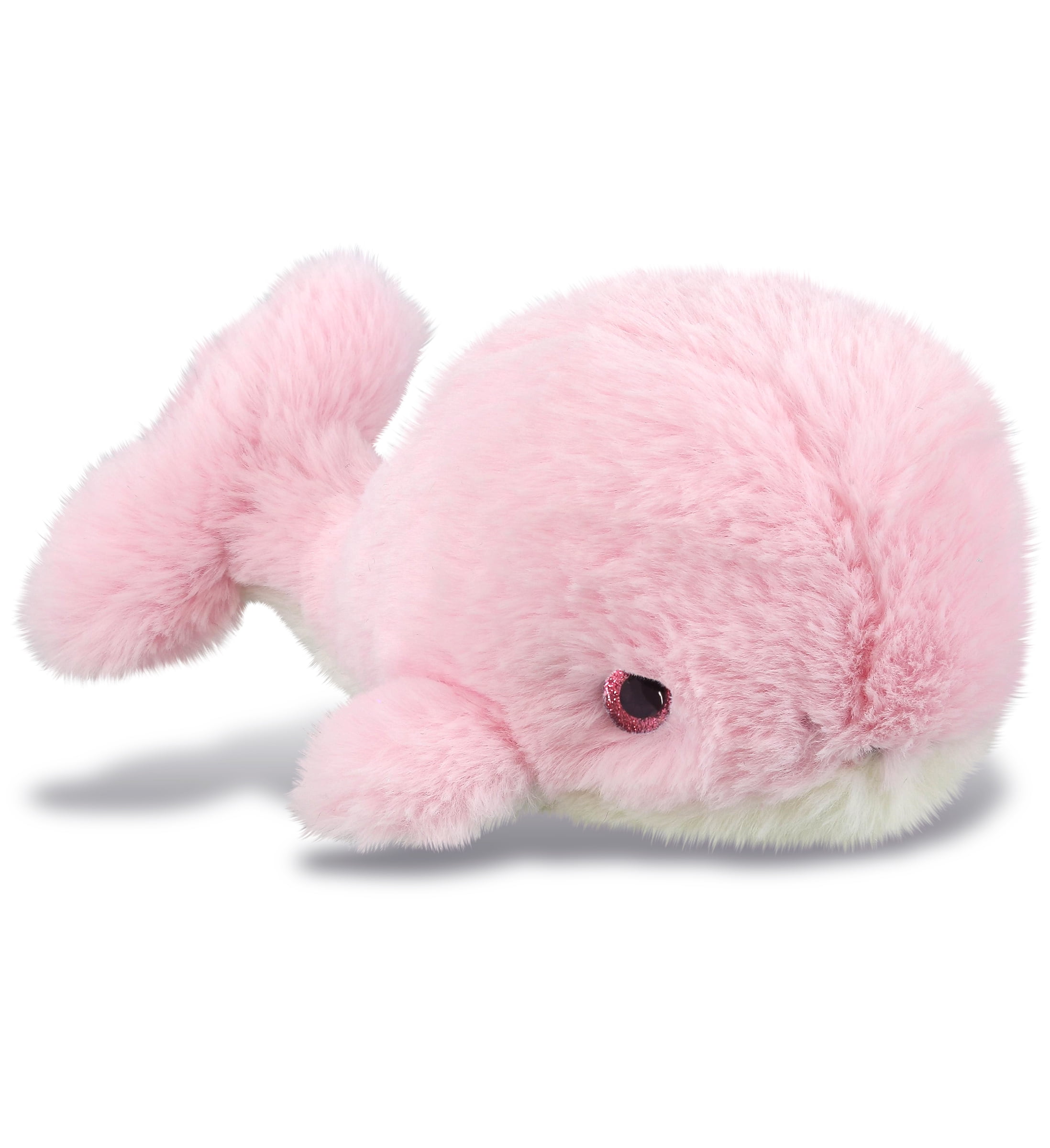 DolliBu Blue Whale Super Soft Stuffed Animal, Cute Realistic Stuffed Animals for Girls. Boys and Adults Animal Gifts, Kids Ocean Life Nursery Décor for Newborn, Cuddly Sea Baby Plush Toys - 7 inches Dollibu