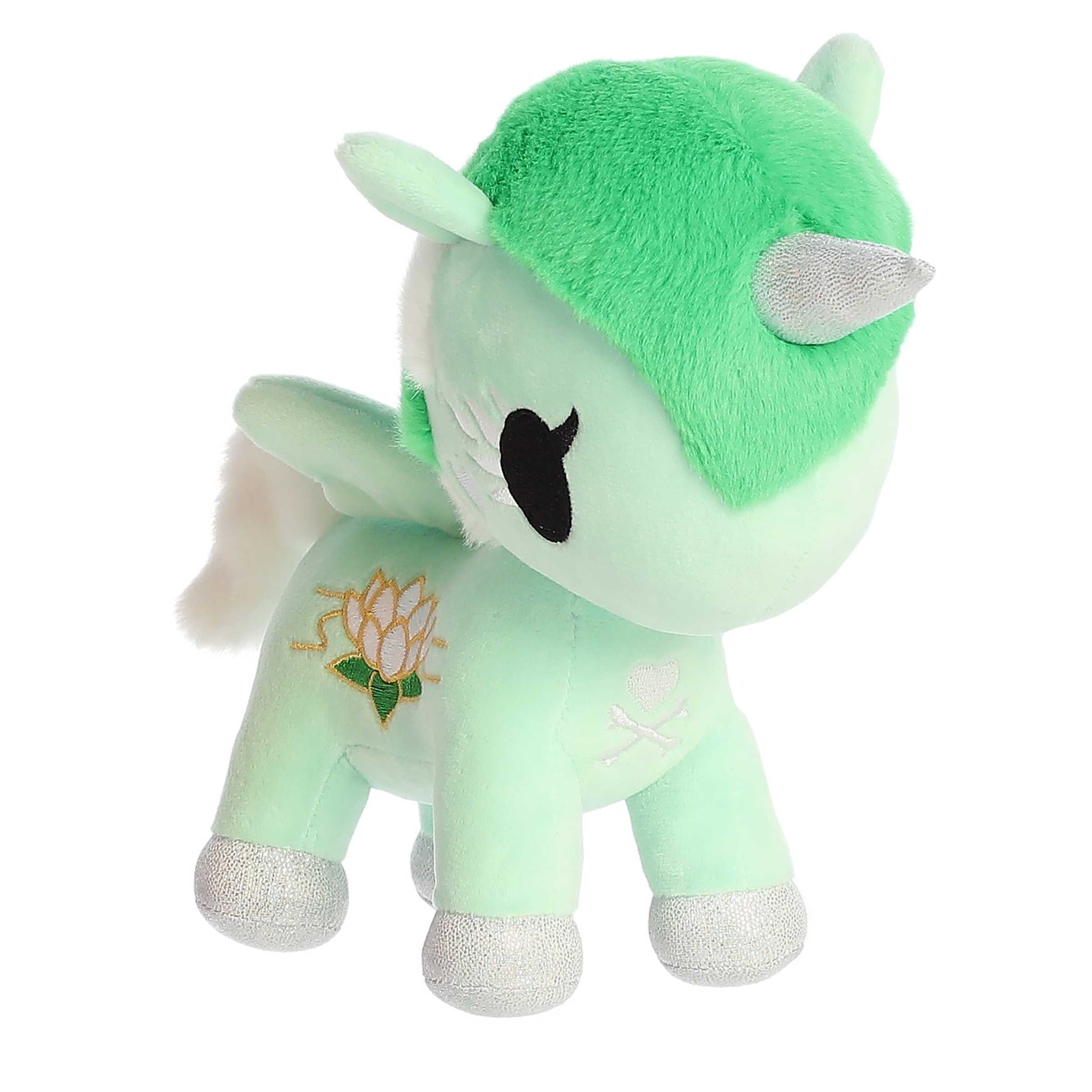 Aurora World Plush - Tokidoki Flower Power - ORCHID UNICORNO (Small - 7.5 inch) Aurora