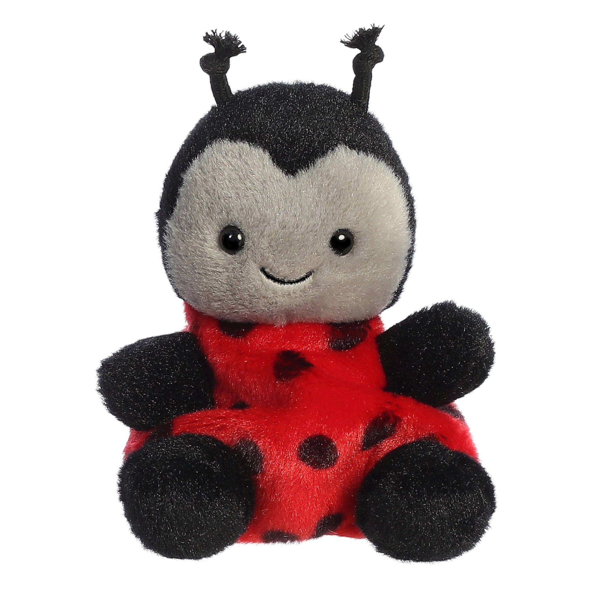 Aurora - Mini Red Palm Pals - 5" Lil Spots Ladybug - Adorable Stuffed Animal Aurora