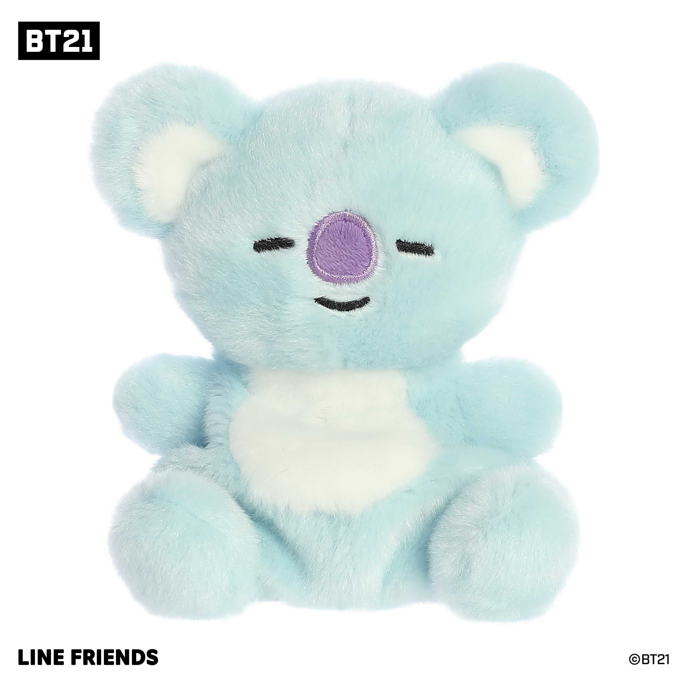 Aurora World Plush - BT21 Palm Pals - RJ (5 inch) Aurora