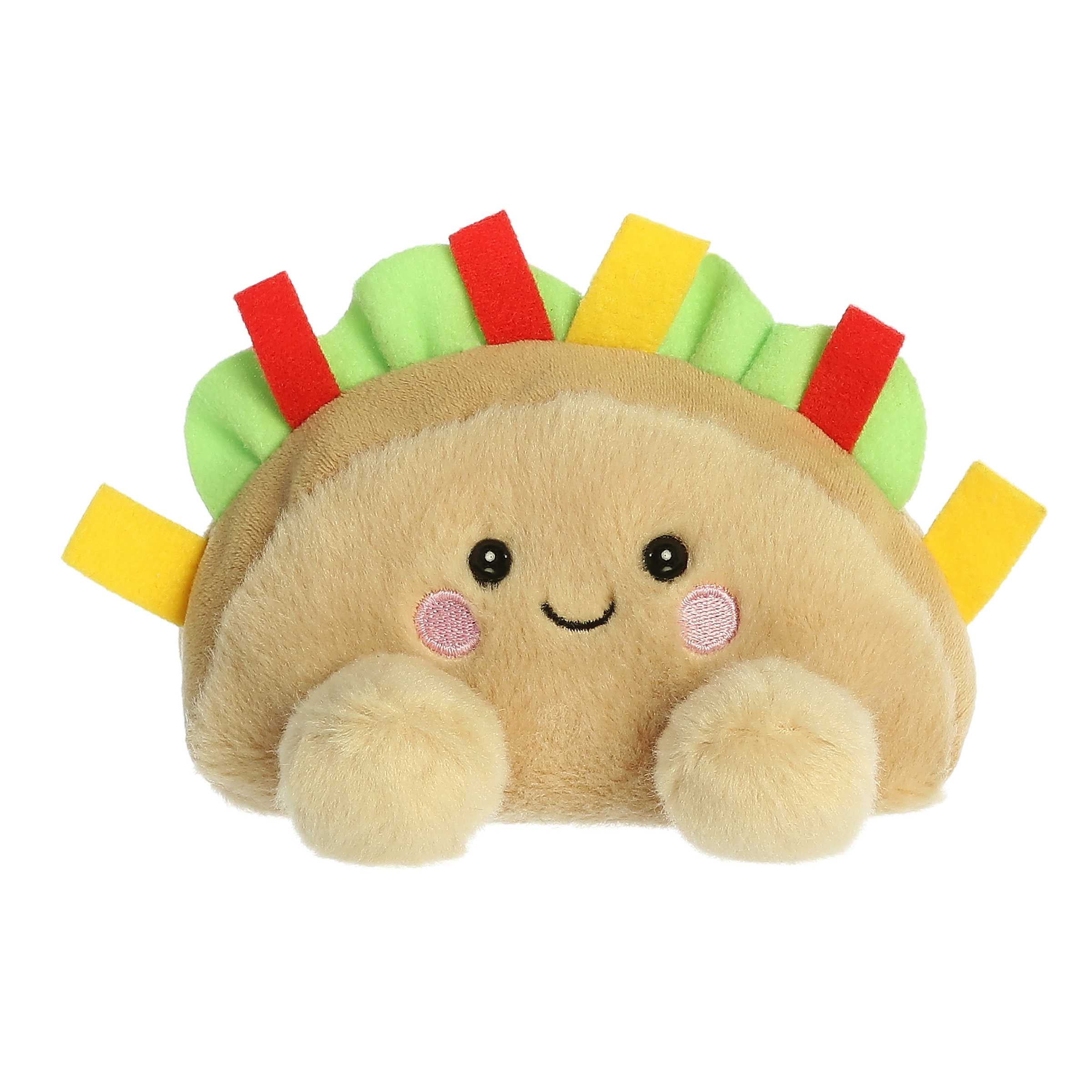 Aurora - Mini Brown Palm Pals - 5" Fiesta Taco - Adorable Stuffed Animal Aurora GB