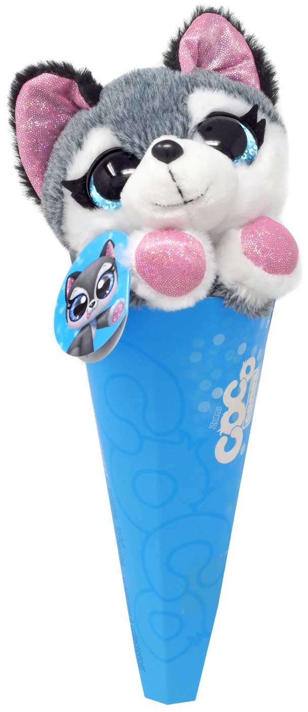 Coco Cones Benji Plush (Husky) Zuru