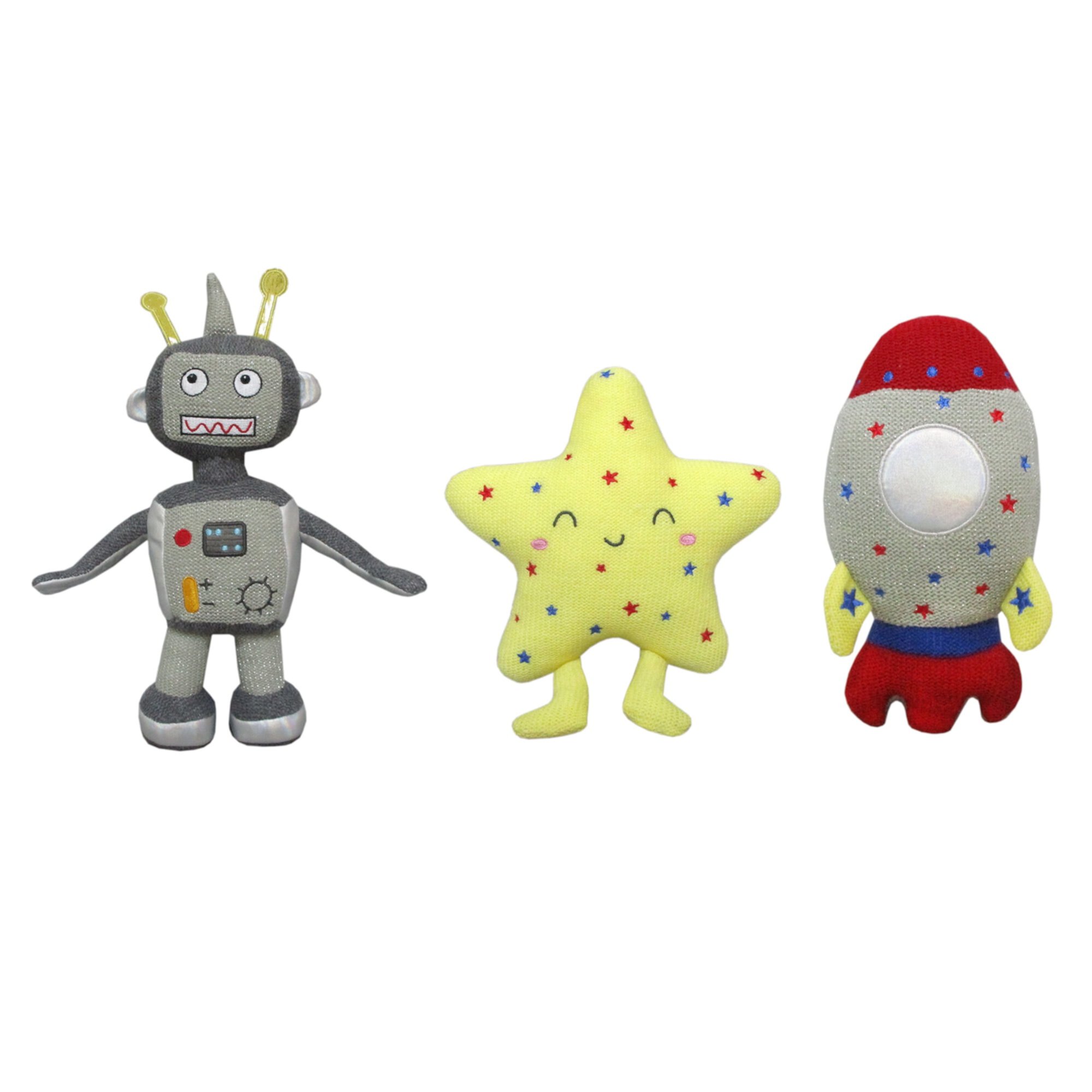 Spark Create Imagine Celestial Knit Plush Set, Multicolor, Infant, 3 Pieces Spark Create Imagine