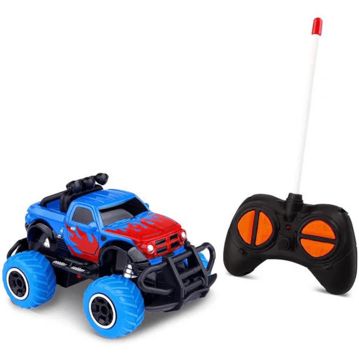 Zendure Toddlers Toys for 4 5 Year Old Boys RC Car Remote Control Trucks for 3 4 Year Old Kids Birthday Gifts Preschool Toys Cars RWD 1 43 Scale Blue RAM Zendure