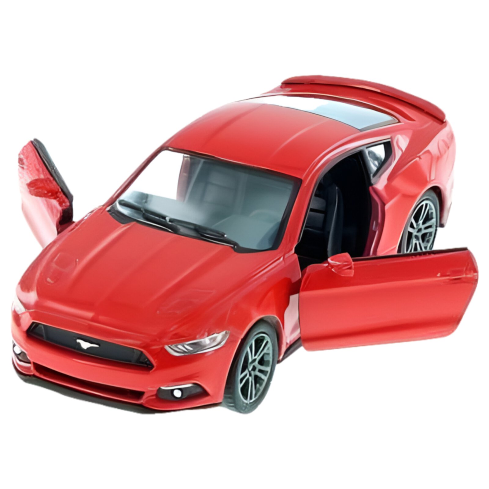 5" Kinsmart 2015 Ford Mustang GT Diecast Model Toy Car 1:38 Red KiNSMART