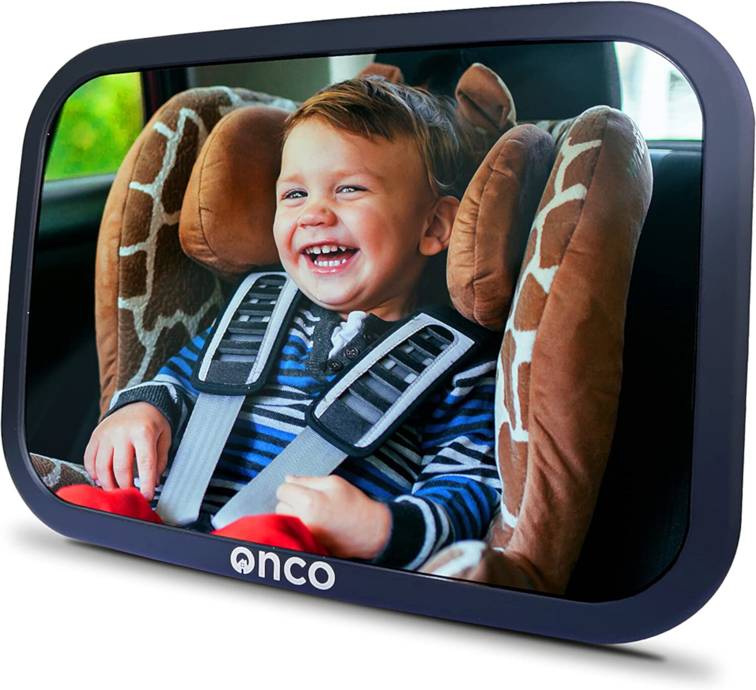 Onco Baby Car Mirror - Platinum Award Winning Rear-Facing Car Mirror Onco